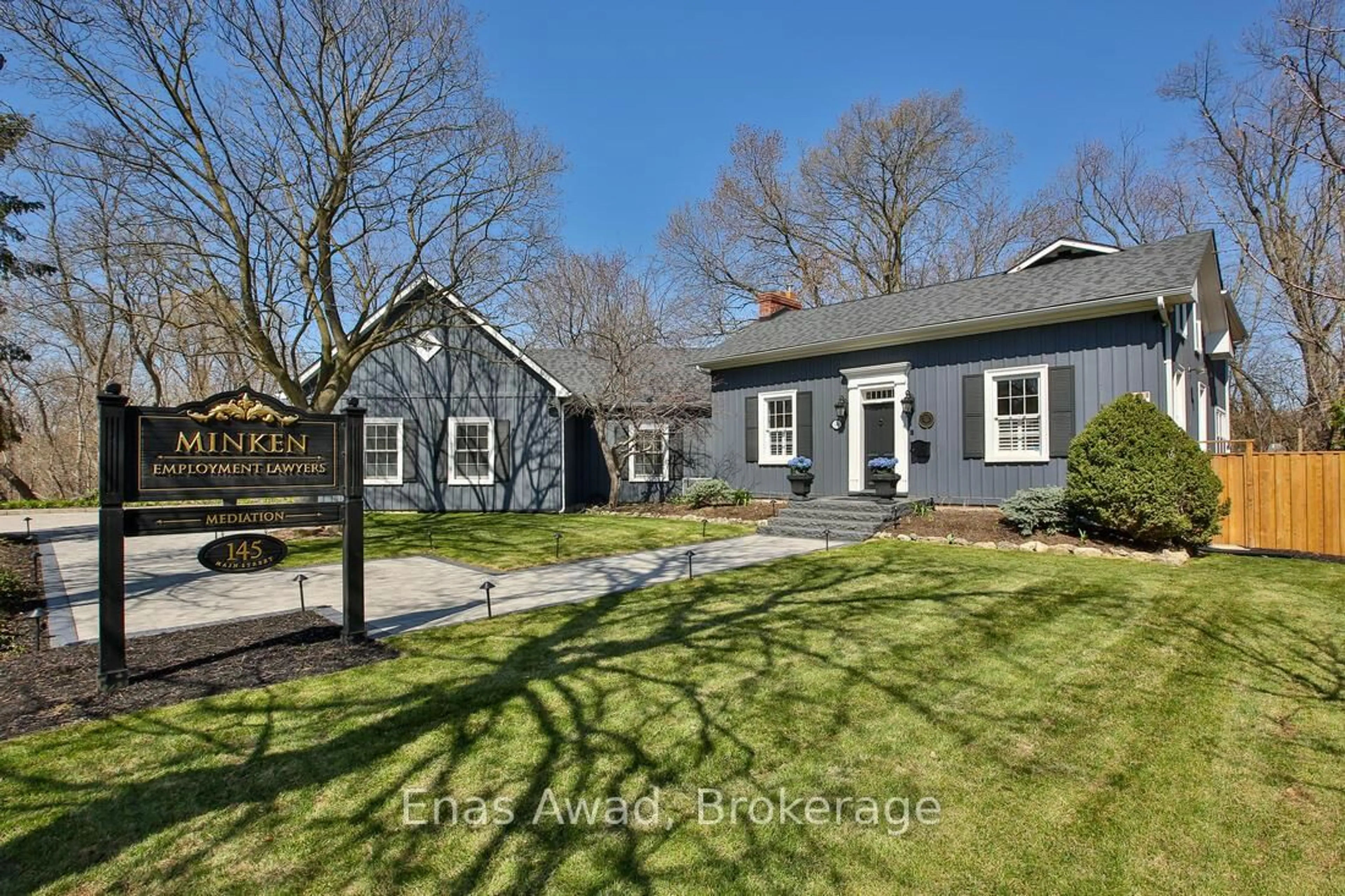 A pic from outside/outdoor area/front of a property/back of a property/a pic from drone, street for 145 Main St, Markham Ontario L3R 2G7