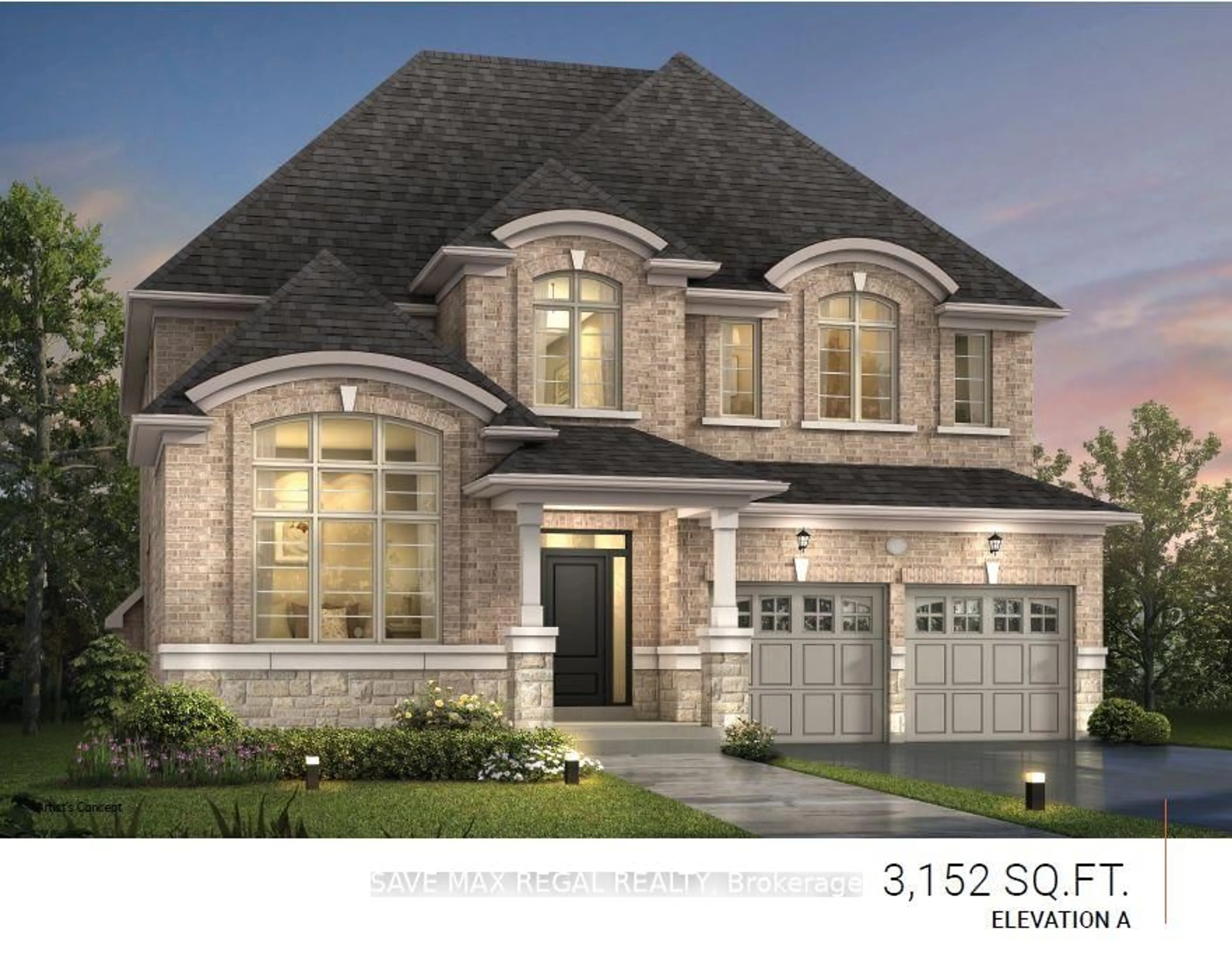 Home with brick exterior material, street for 4 Rail Trail Crt, Georgina Ontario L0E 1R0