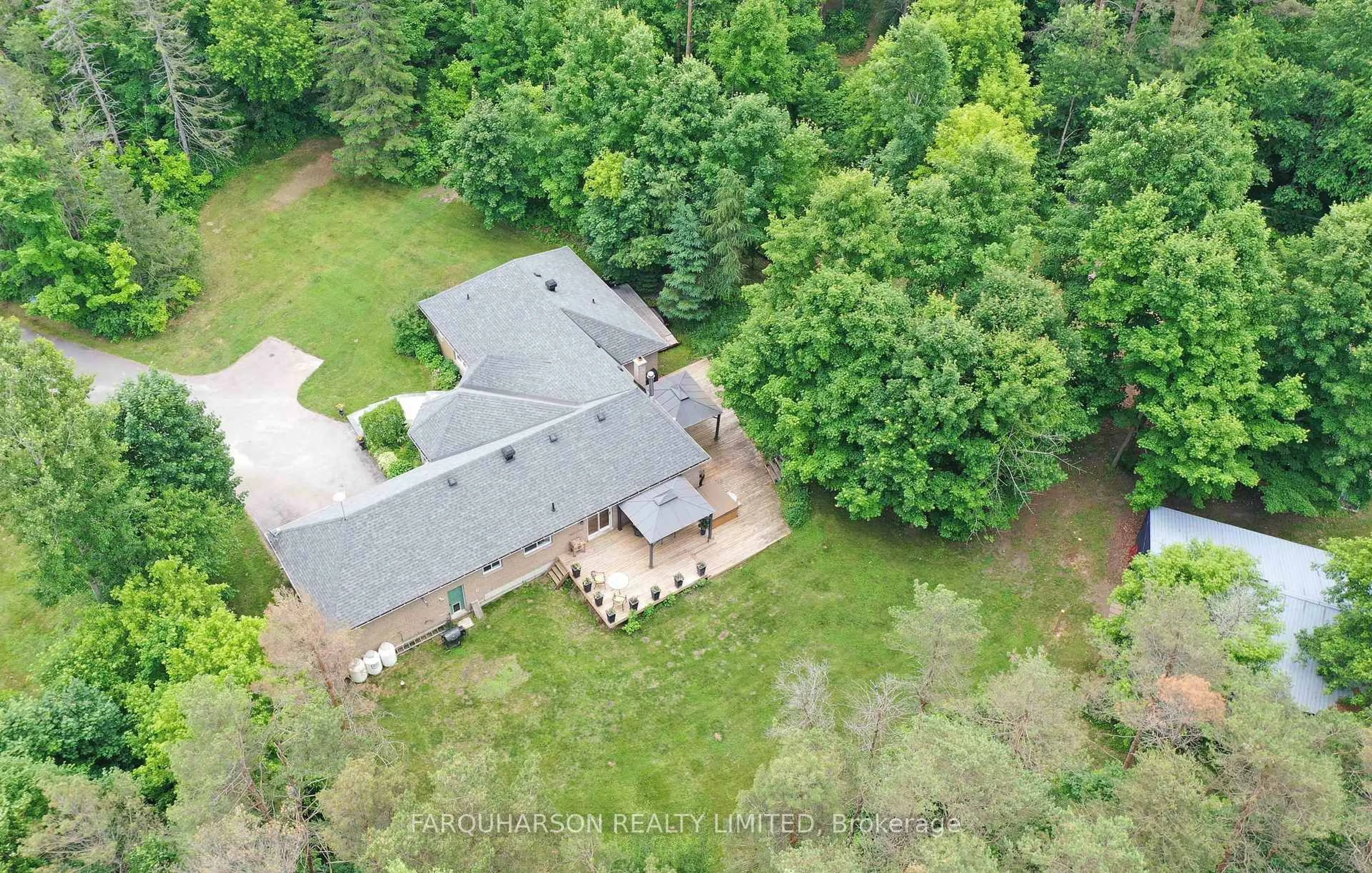 A pic from outside/outdoor area/front of a property/back of a property/a pic from drone, unknown for 16832 Mccowan Rd, Whitchurch-Stouffville Ontario L0G 1E0