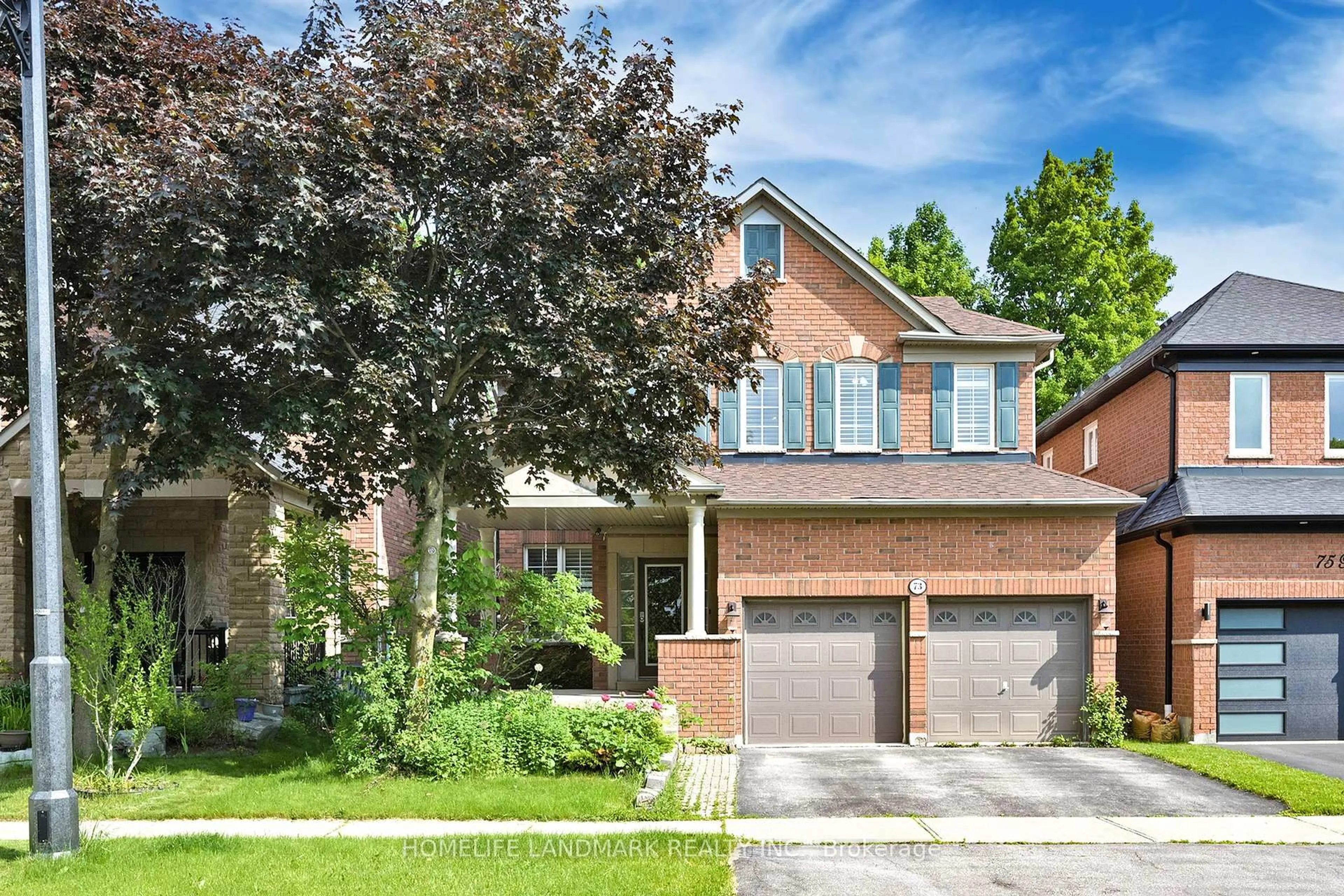 Home with brick exterior material, street for 73 Richvalley Cres, Richmond Hill Ontario L4E 4C8