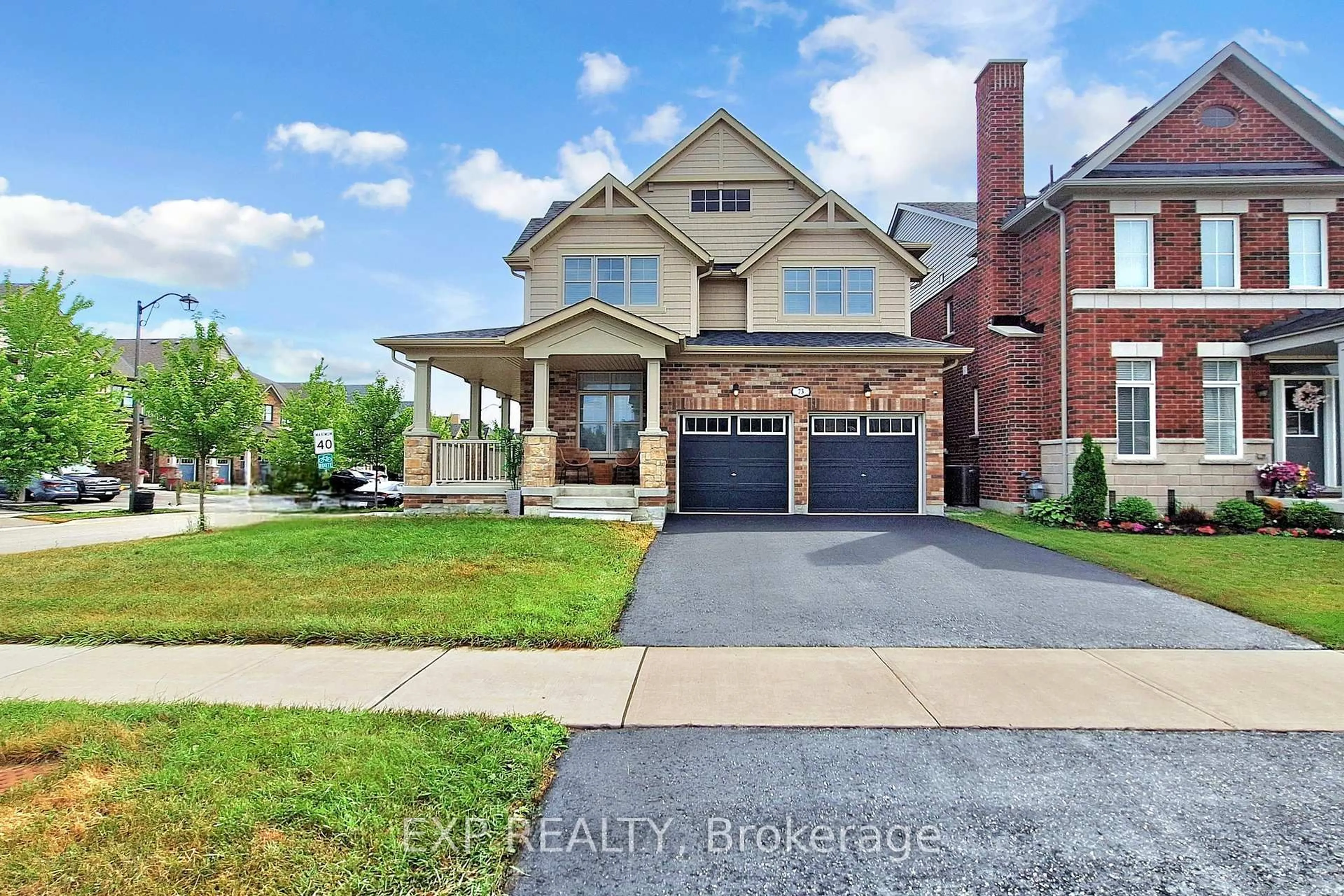 Home with brick exterior material, street for 73 York Minster Blvd, East Gwillimbury Ontario L9N 0R6