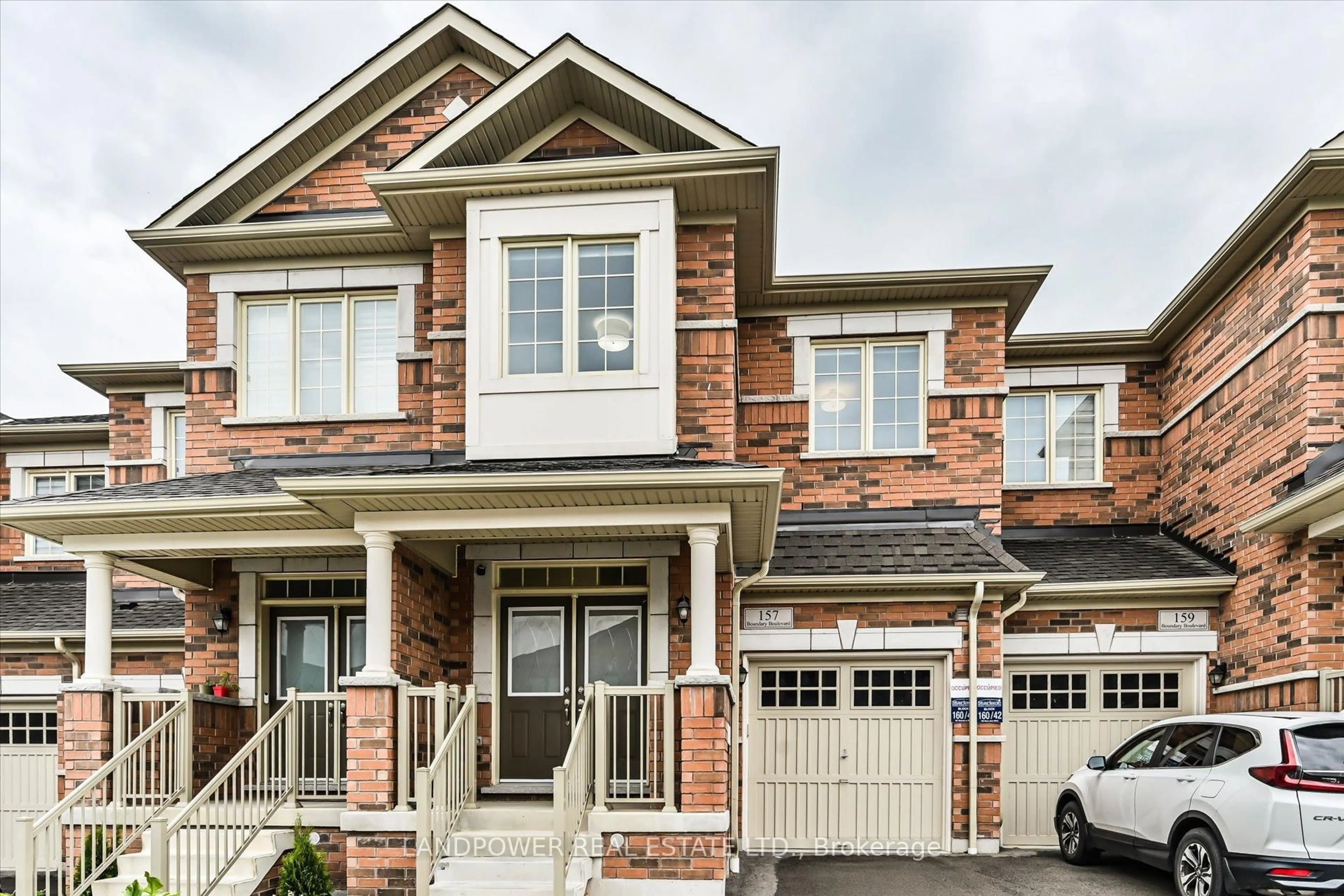 Home with brick exterior material, street for 157 Boundary Blvd, Whitchurch-Stouffville Ontario L4A 4W3