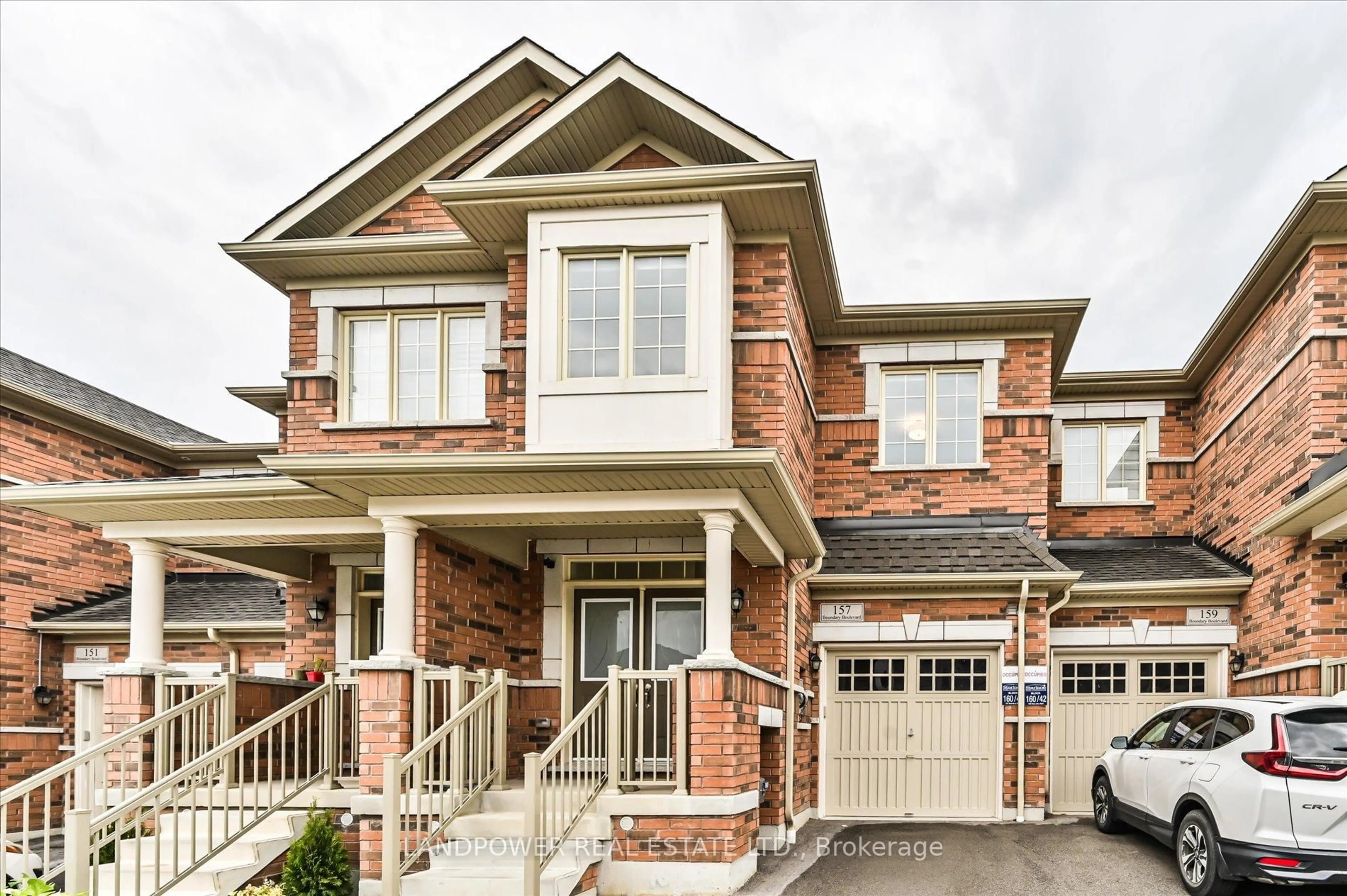 Home with brick exterior material, street for 157 Boundary Blvd, Whitchurch-Stouffville Ontario L4A 4W3