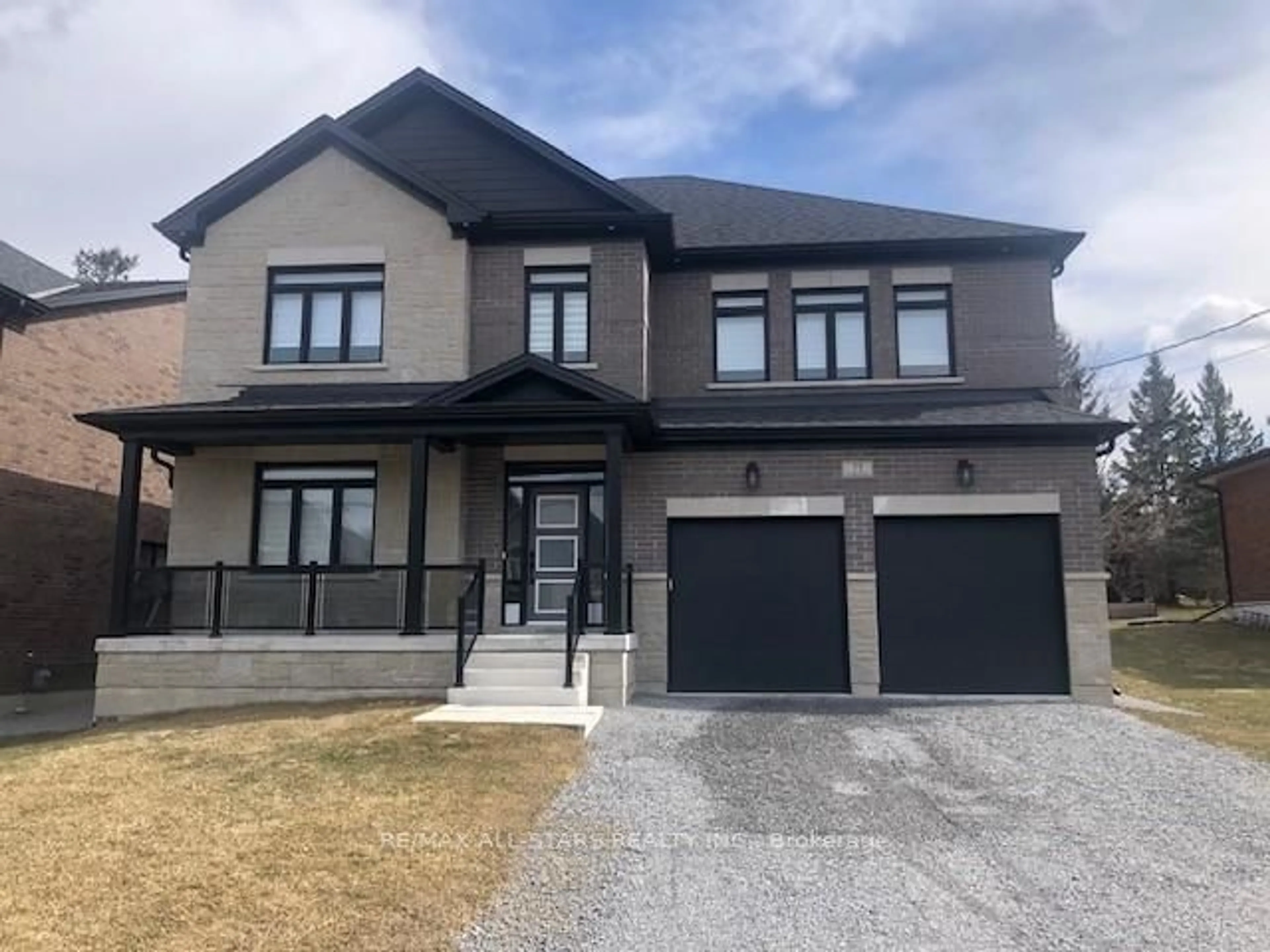 Home with brick exterior material, street for 75 Cemetery Rd, Uxbridge Ontario L9P 1R1