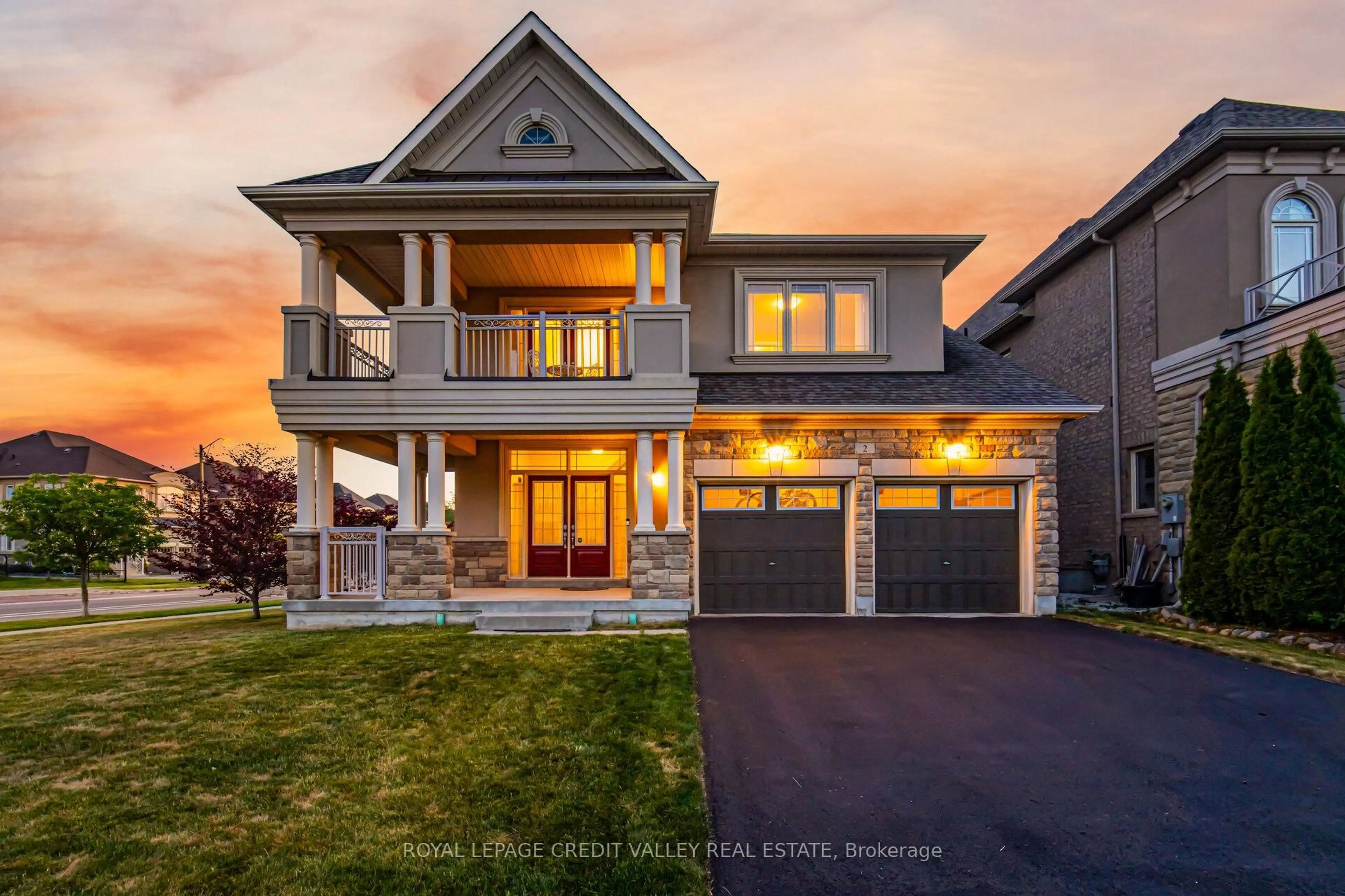 Home with brick exterior material, street for 2 Ironside Dr, Vaughan Ontario L4H 3R8