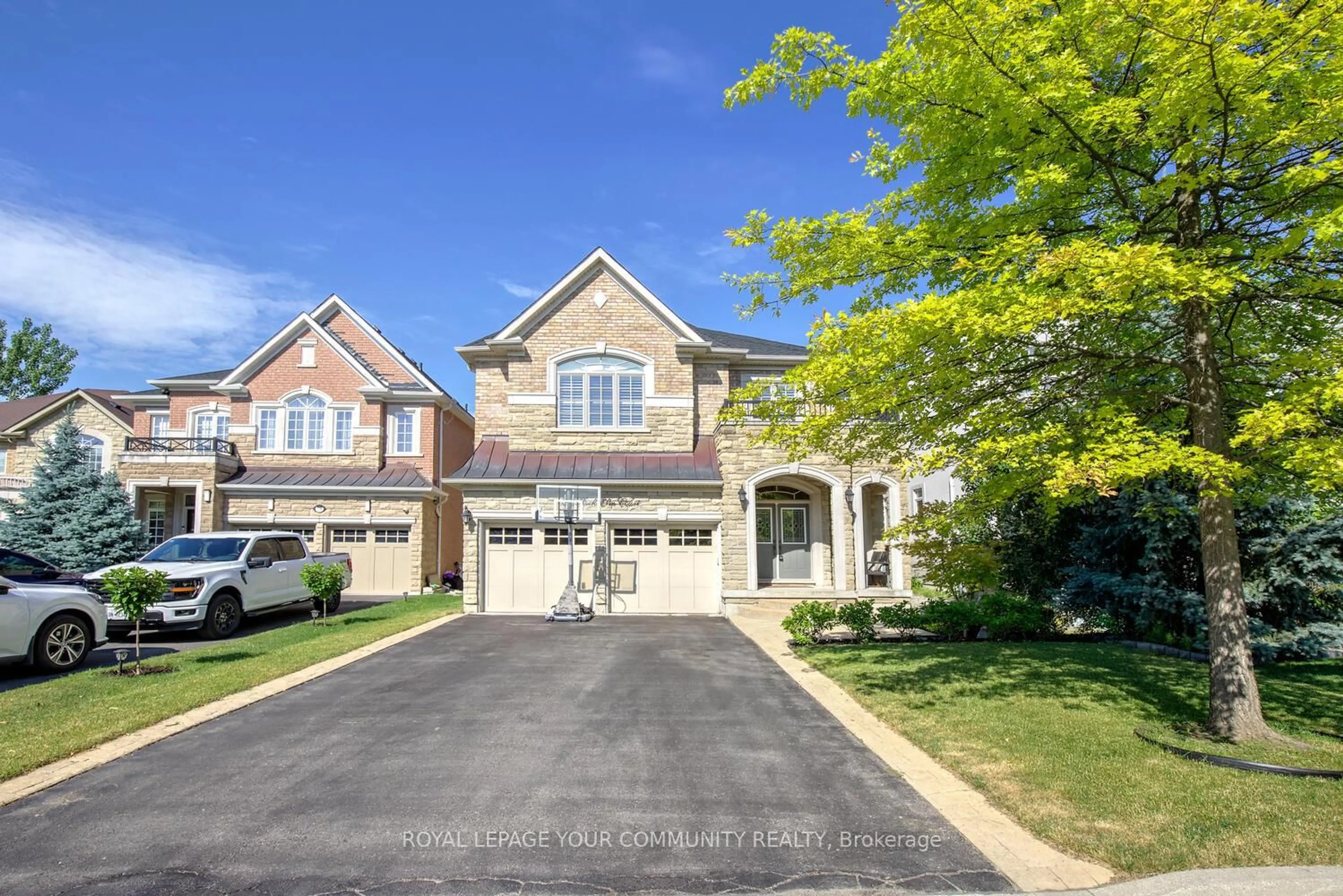Home with brick exterior material, street for 24 Rock Elm Crt, Vaughan Ontario L6A 4C2