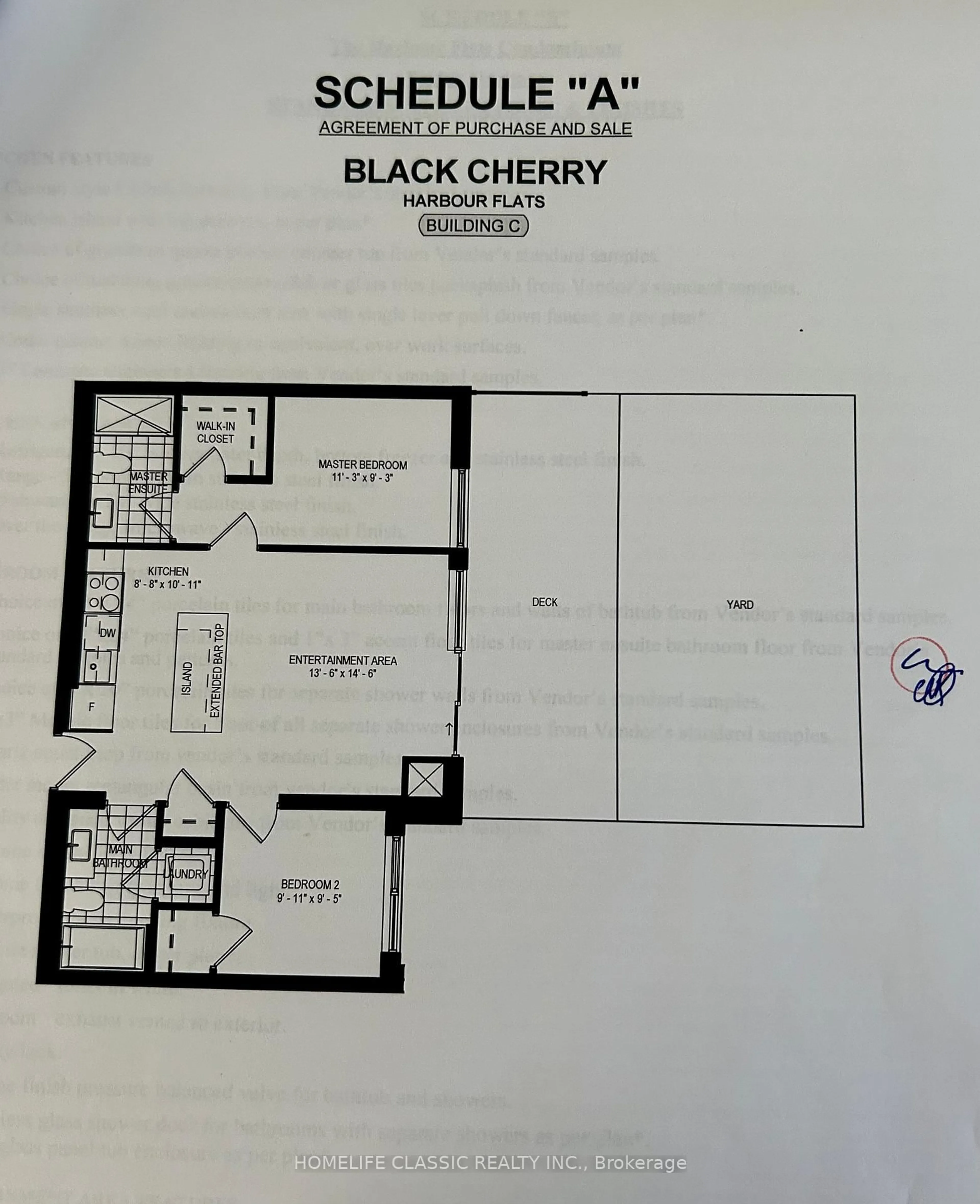 Floor plan for 301 Sea Ray Ave #C115, Innisfil Ontario L9S 2P7