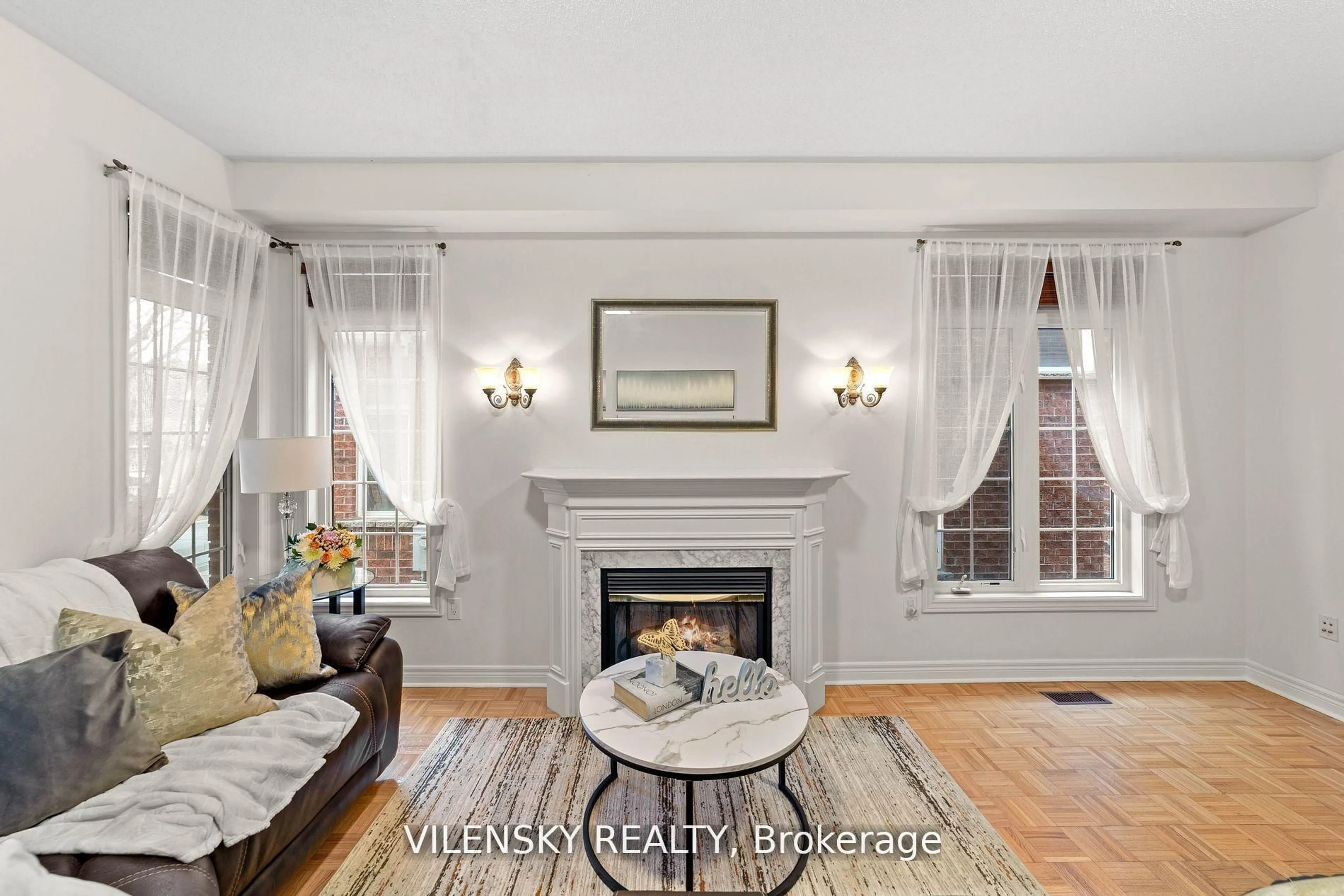 Living room with furniture, unknown for 37 Balsamwood Rd, Vaughan Ontario L4J 9E2