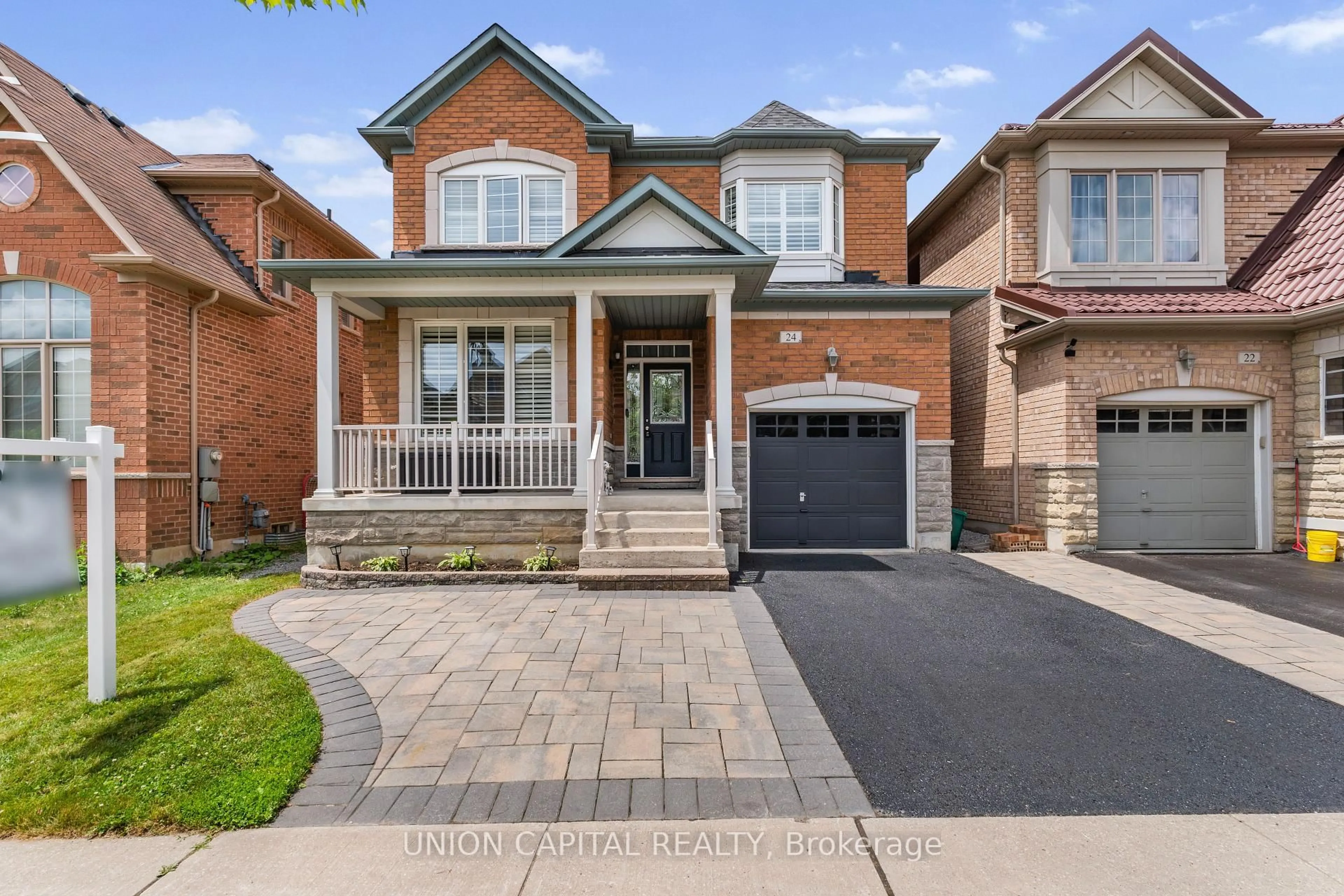 Home with brick exterior material, street for 24 Maria Rd, Markham Ontario L6E 0M1