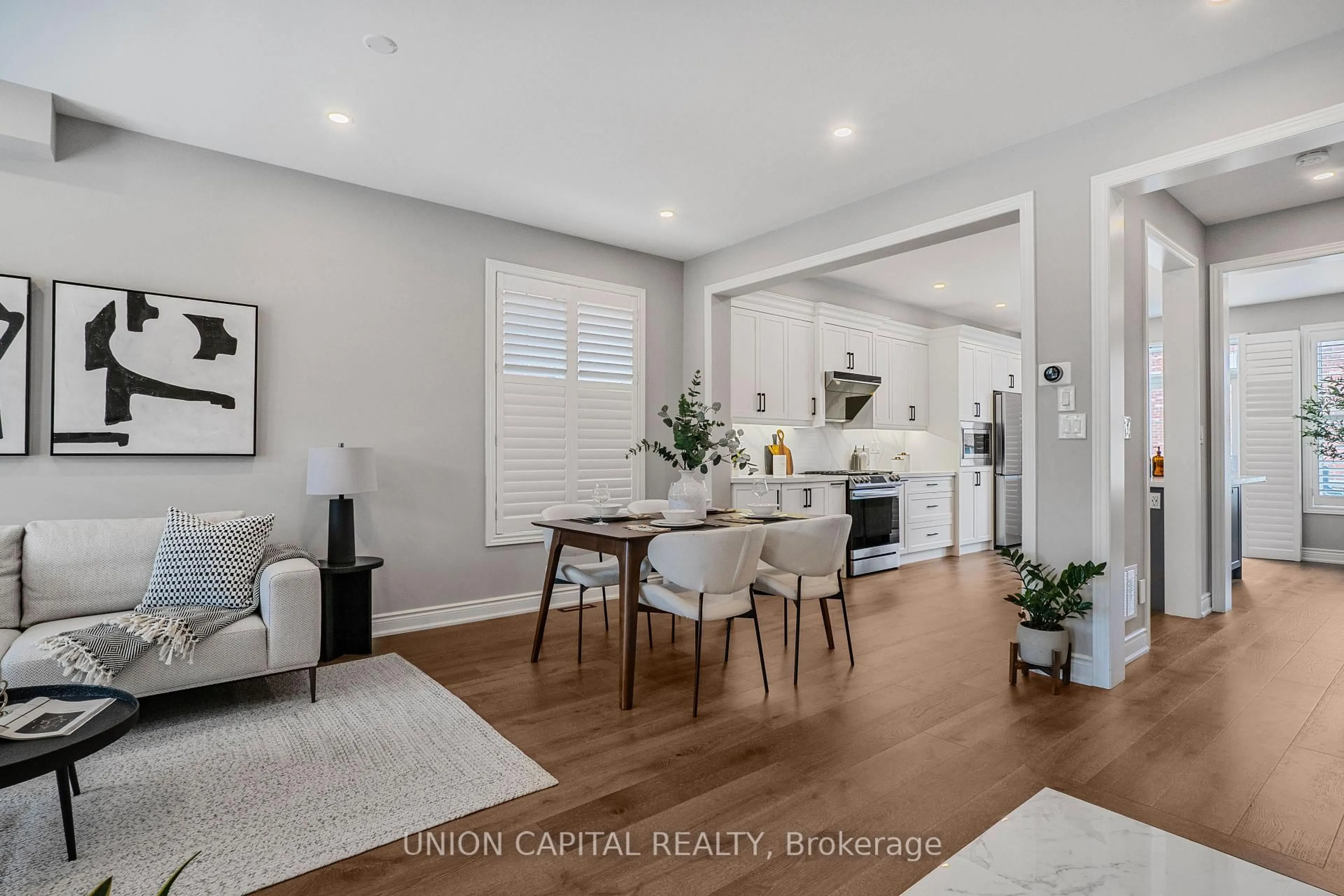 Open concept kitchen, unknown for 24 Maria Rd, Markham Ontario L6E 0M1