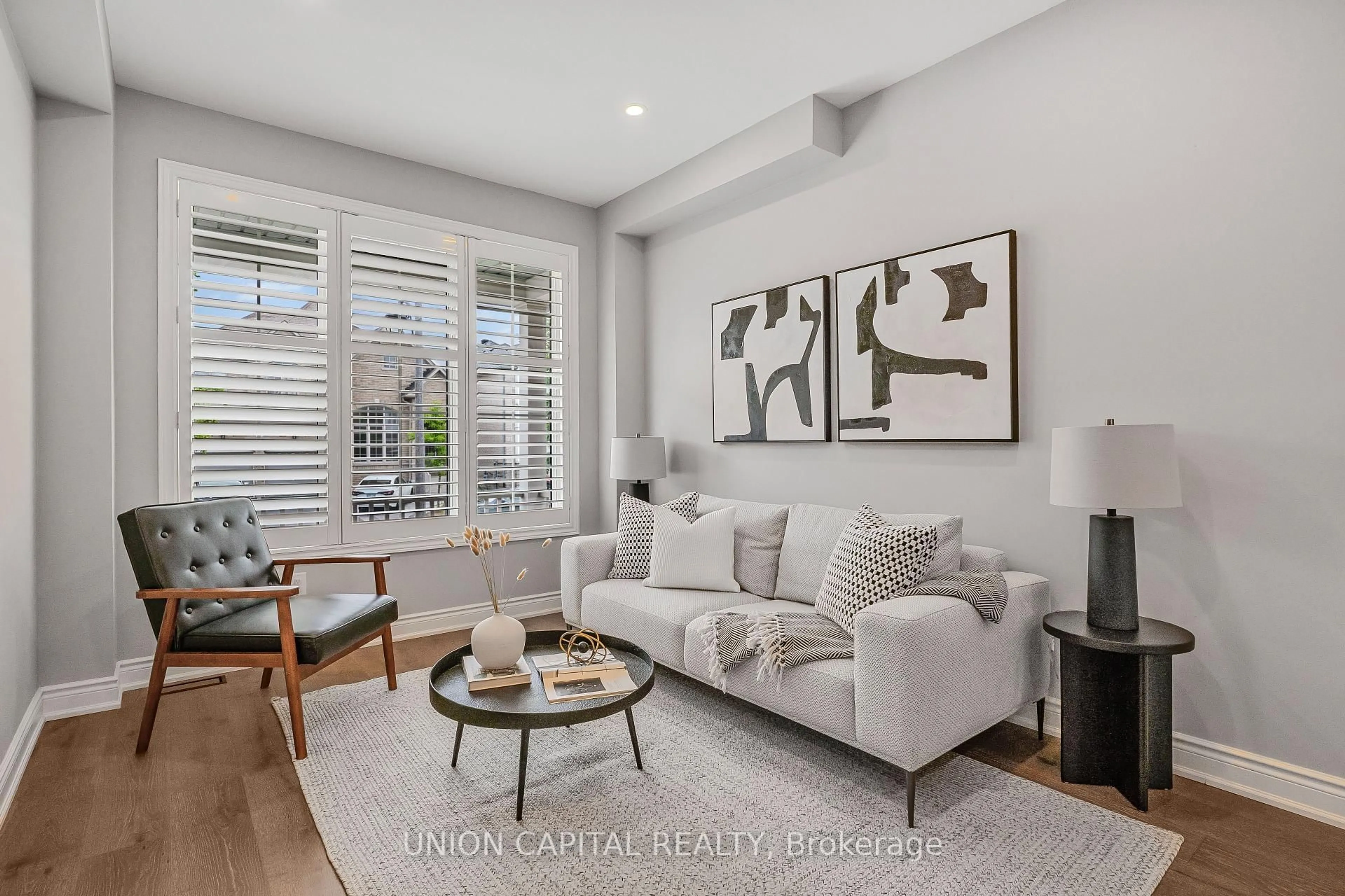 Living room with furniture, unknown for 24 Maria Rd, Markham Ontario L6E 0M1