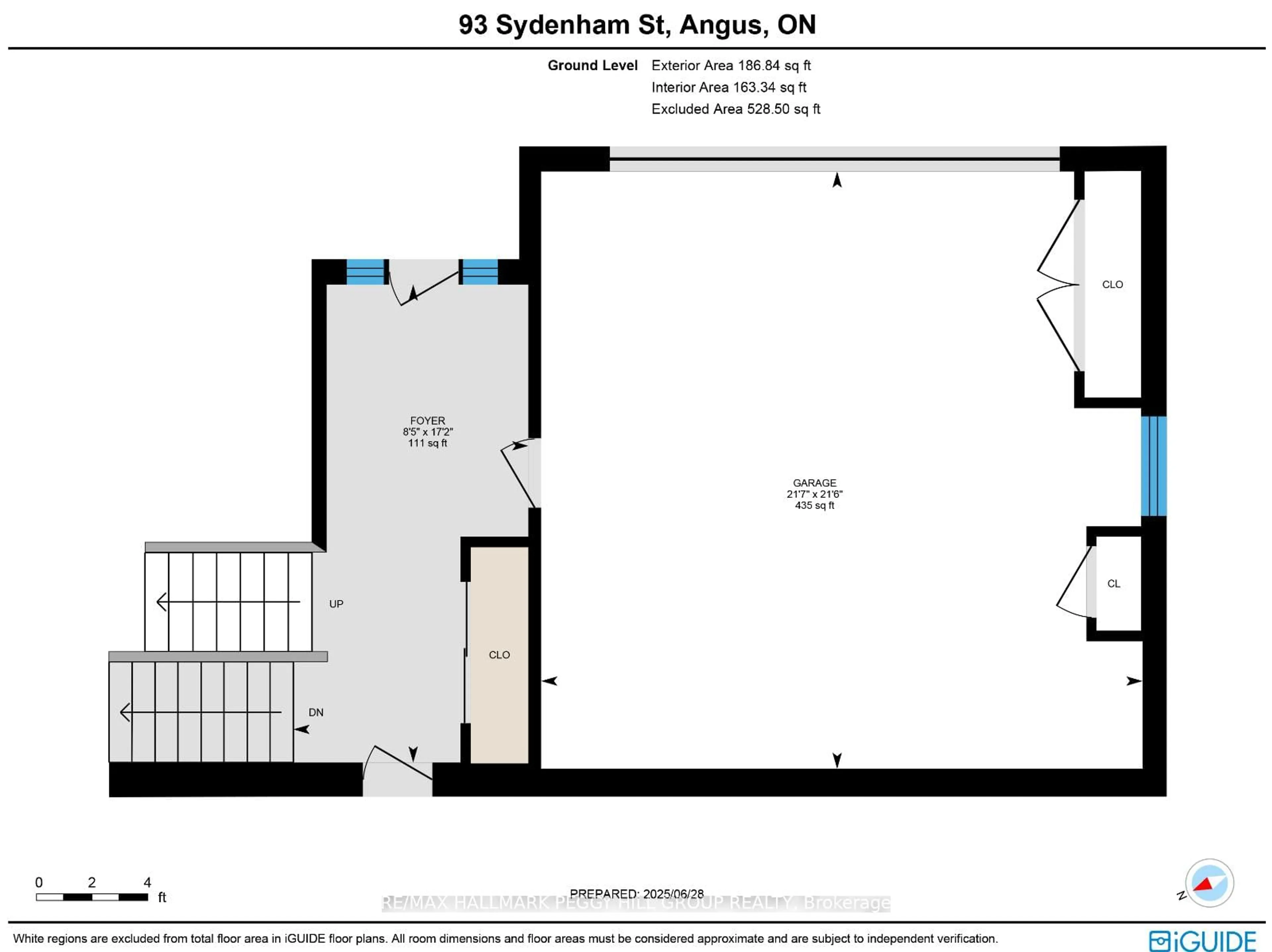 Floor plan for 93 Sydenham St, Essa Ontario L0M 1B0