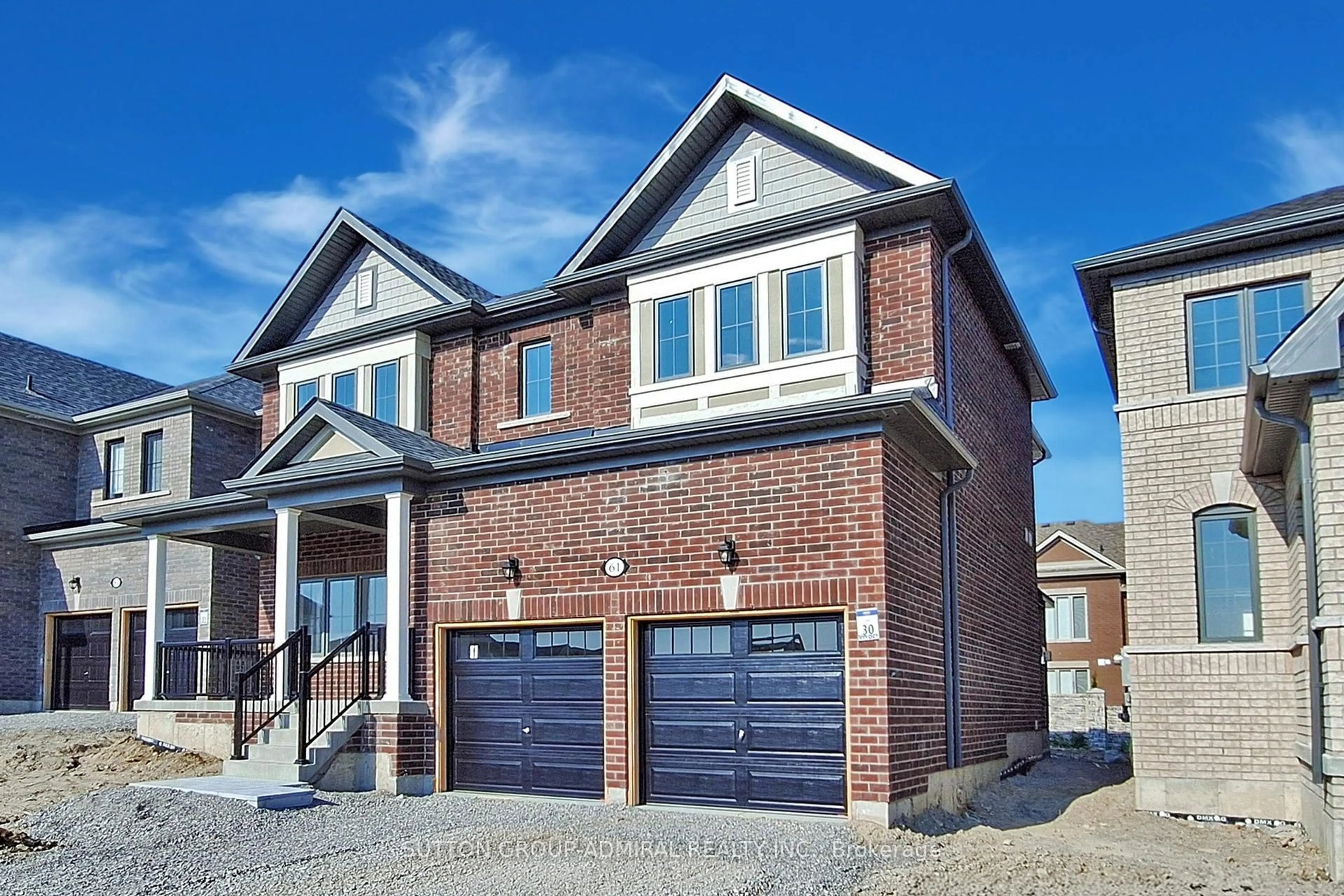 Home with brick exterior material, street for 61 Lawrence D. Pridham Ave, New Tecumseth Ontario L9R 0X1