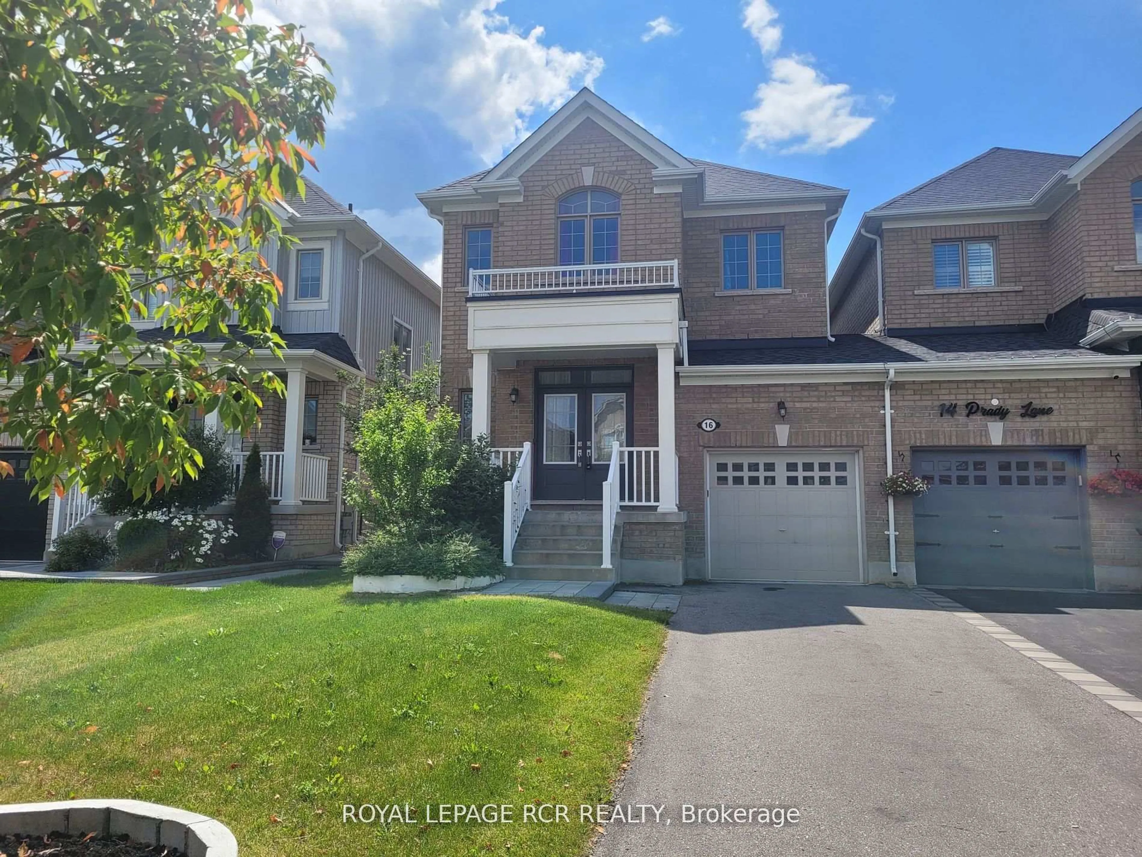 Home with brick exterior material, street for 16 Prady Lane, New Tecumseth Ontario L0G 1W0