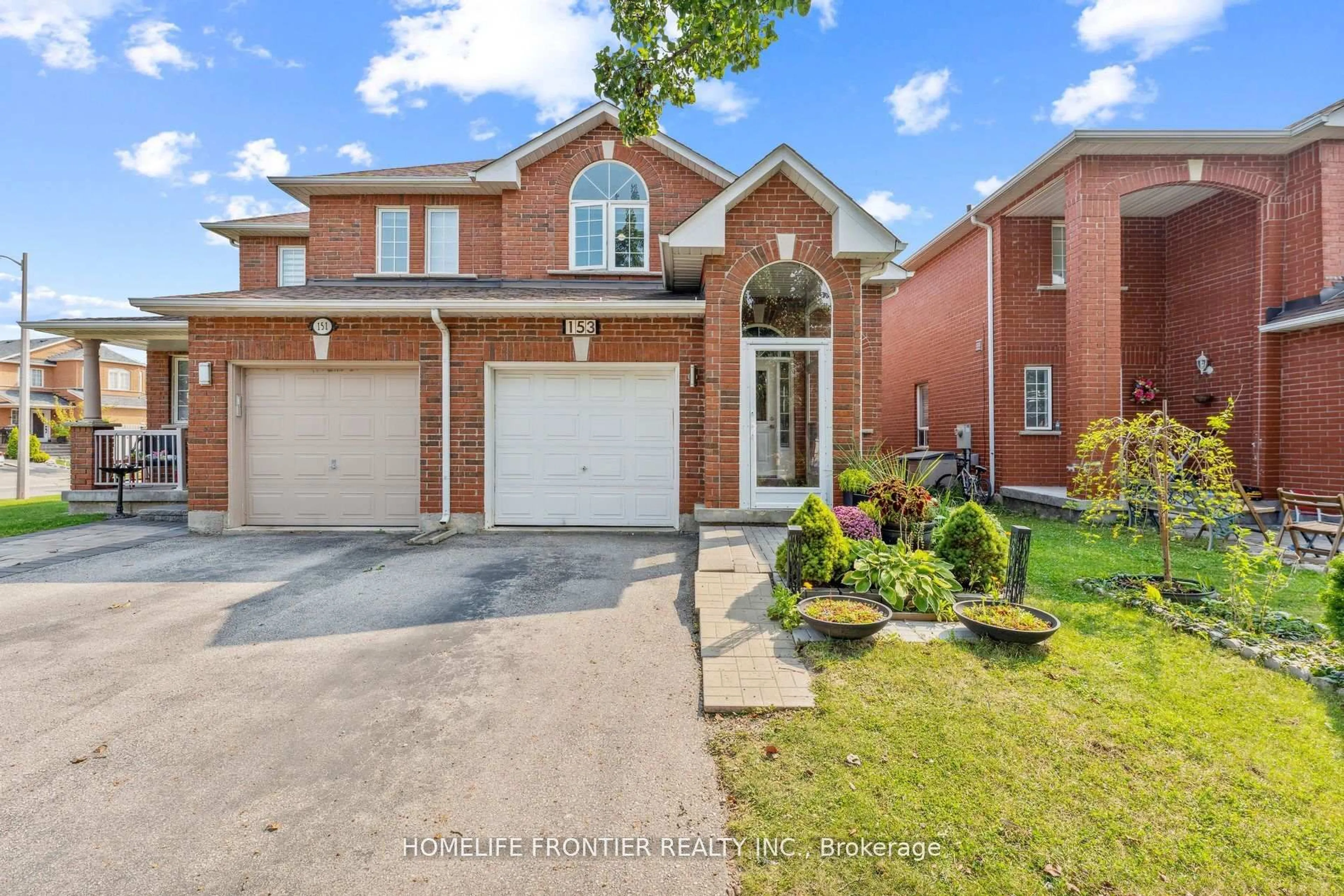 Home with brick exterior material, street for 153 Purcell Cres, Vaughan Ontario L6A 3C7
