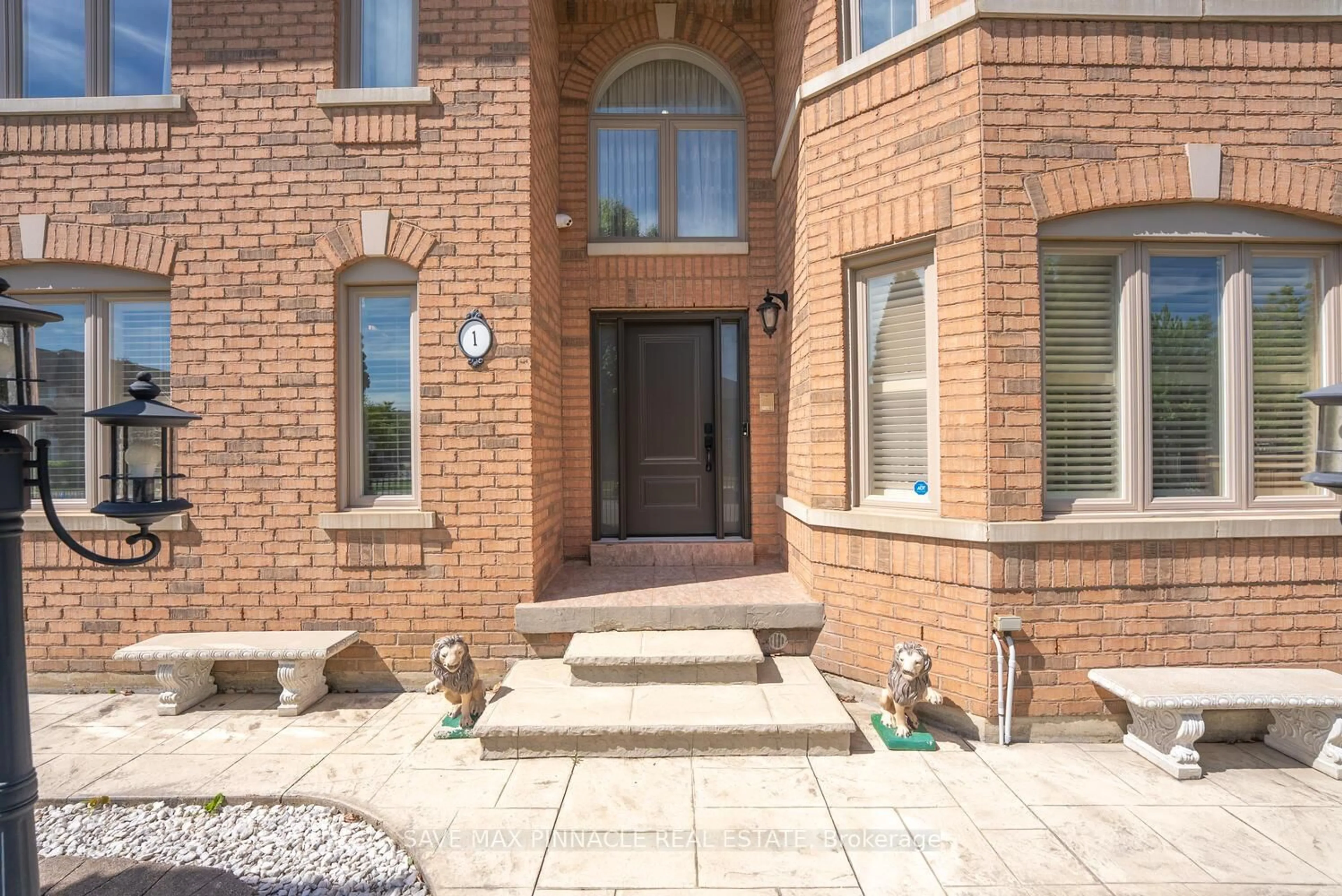 Home with brick exterior material, street for 1 Ashton Dr, Vaughan Ontario L6A 2L4