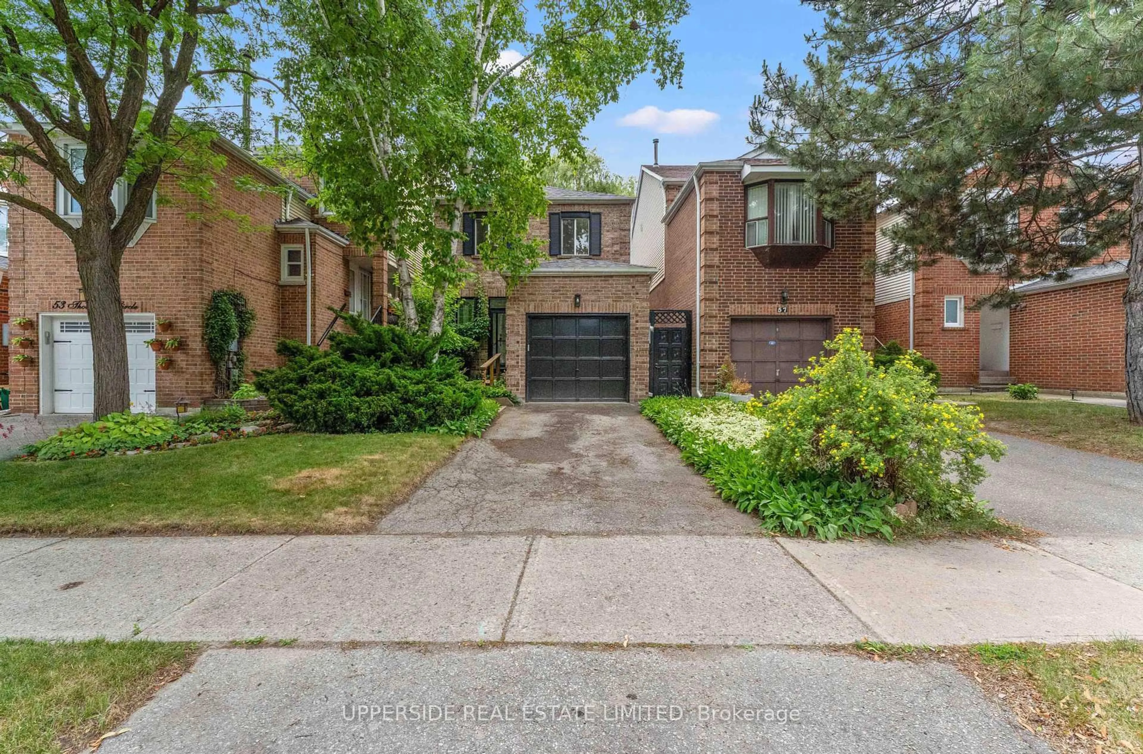Home with brick exterior material, street for 55 Thornbury Circ, Vaughan Ontario L4J 5C3