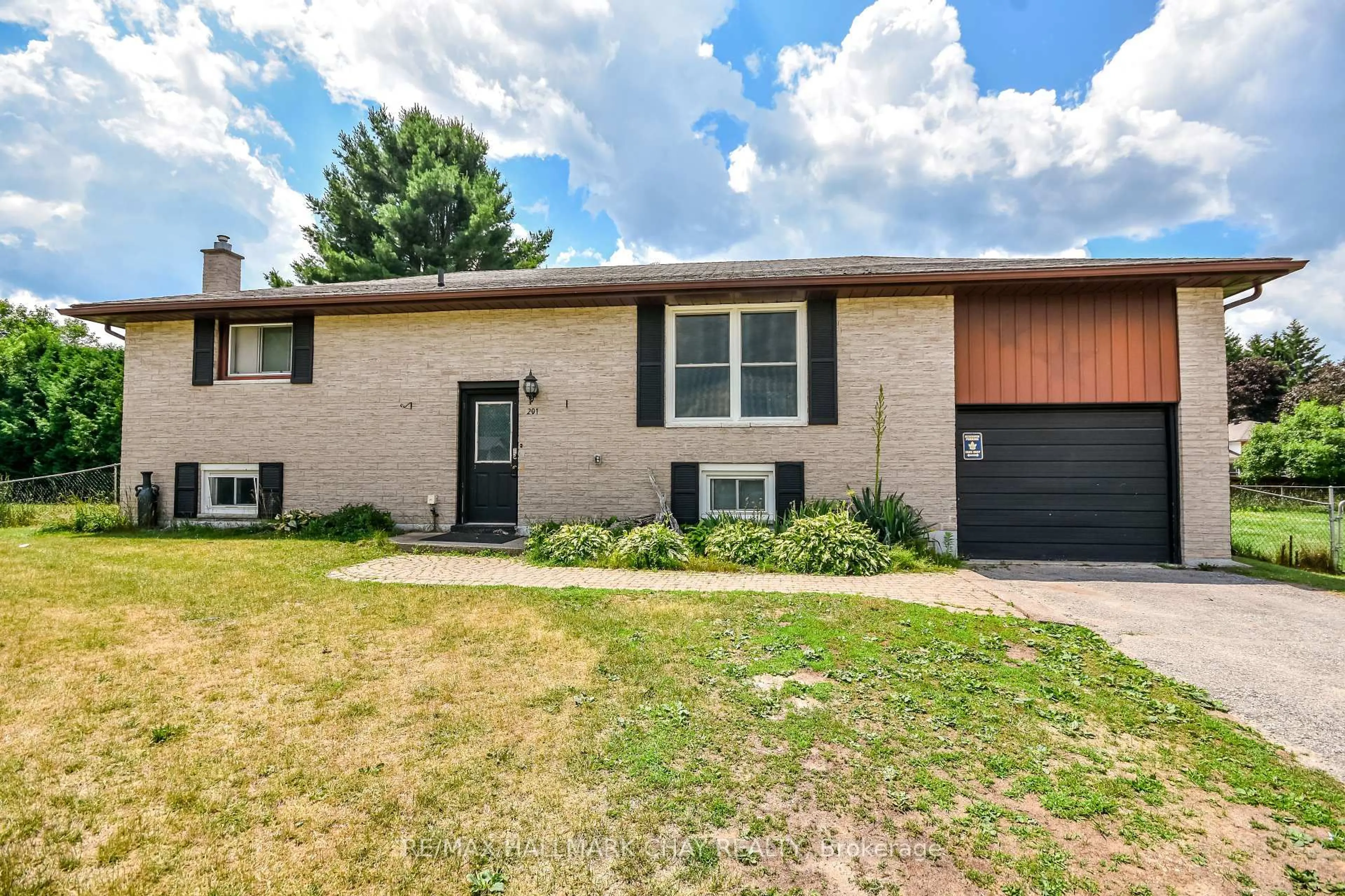 Home with brick exterior material, street for 201 Mcgeorge Ave, Essa Ontario L0M 1B0