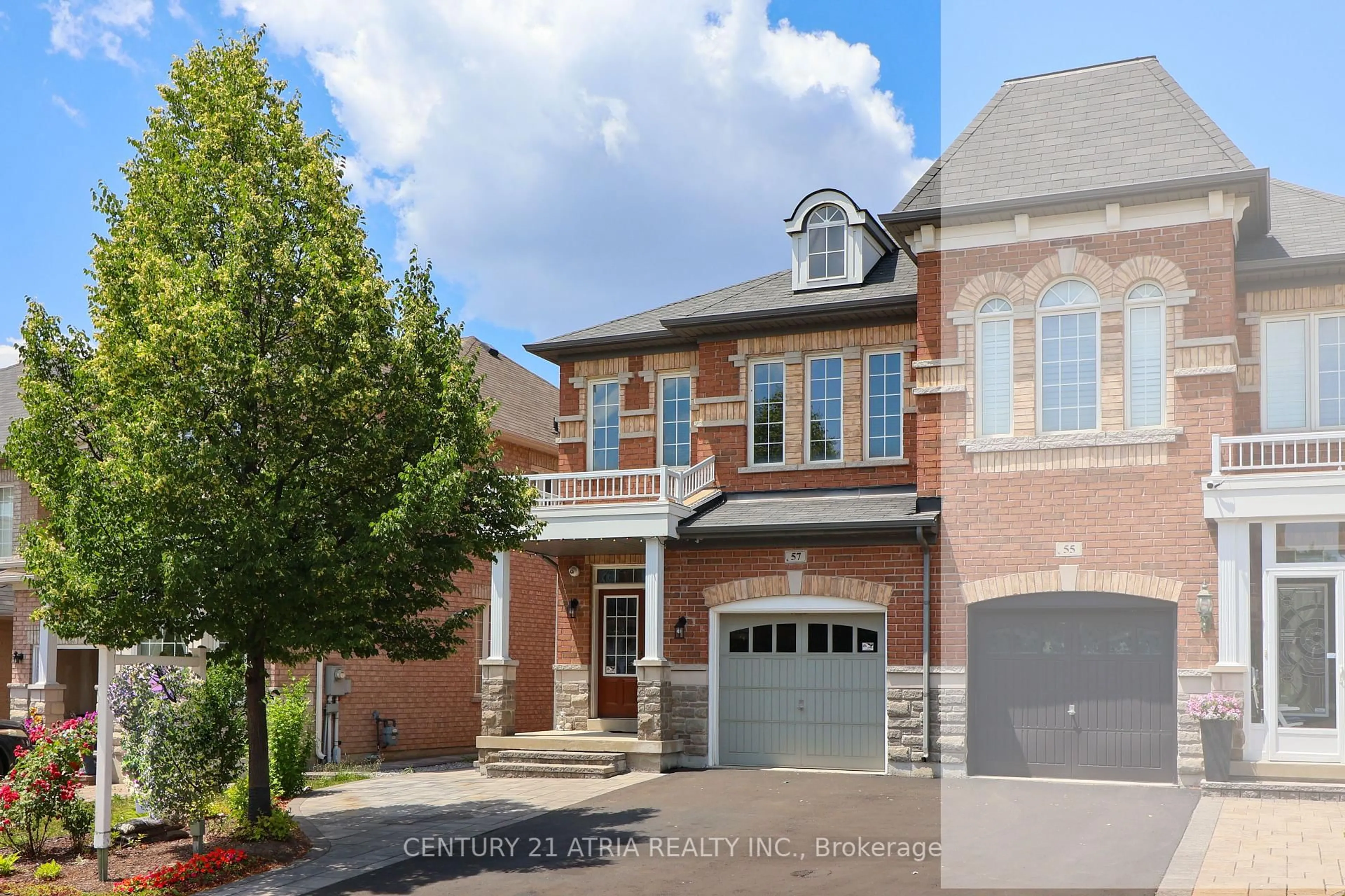 Home with brick exterior material, street for 57 Haskett Dr, Markham Ontario L6B 0S8