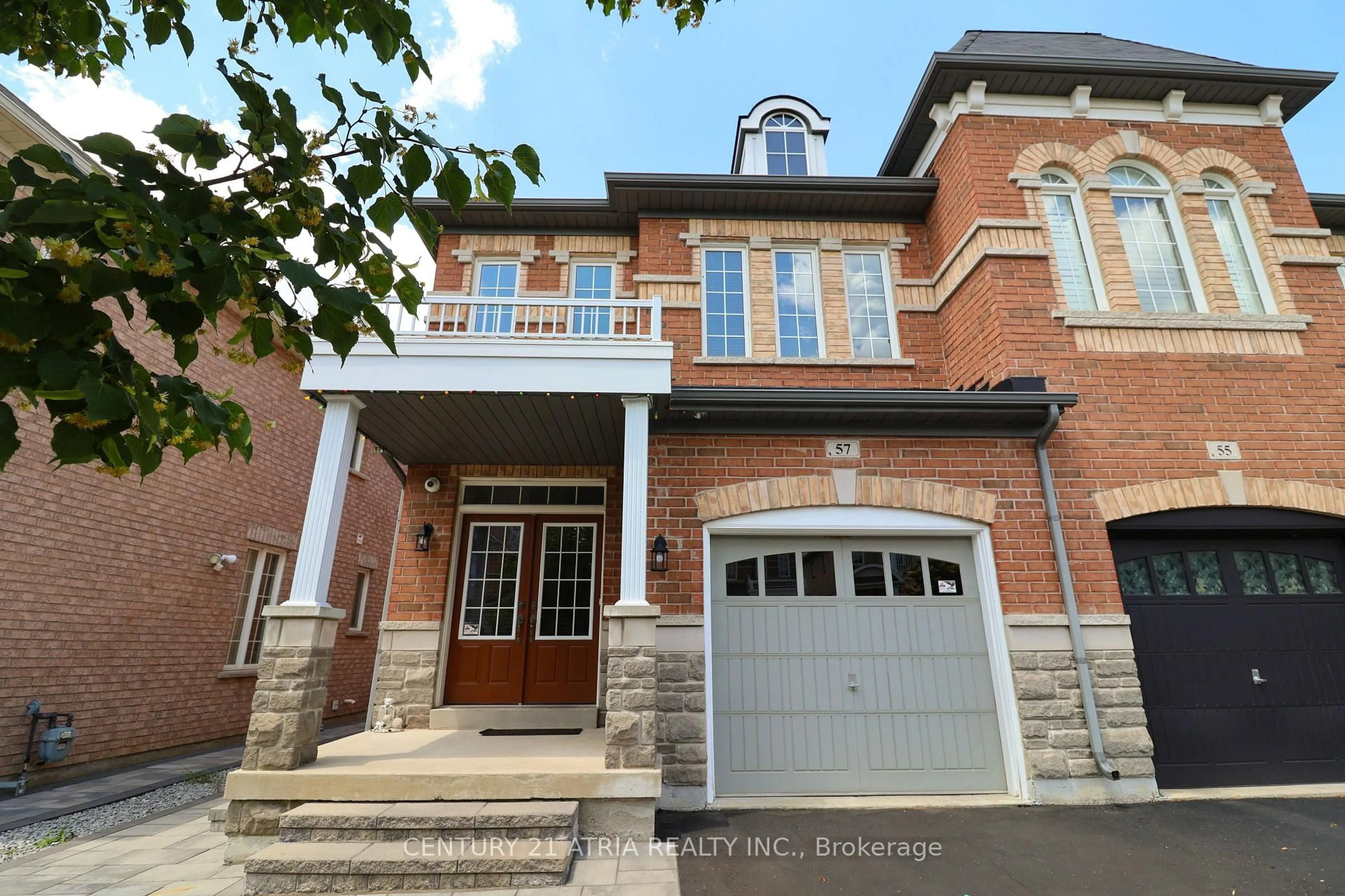 Home with brick exterior material, street for 57 Haskett Dr, Markham Ontario L6B 0S8