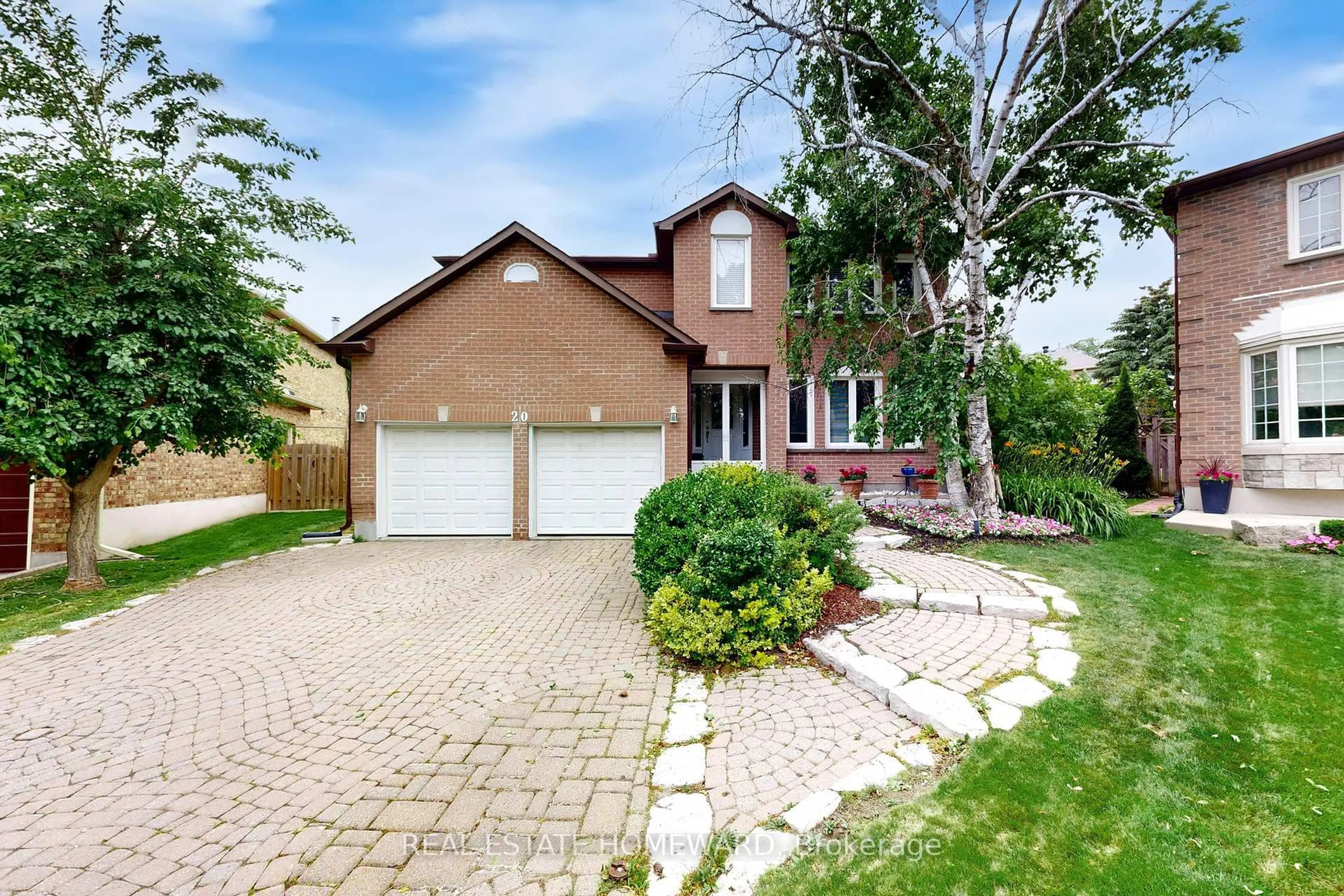 Home with brick exterior material, street for 20 Anvil Crt, Richmond Hill Ontario L4C 9G7