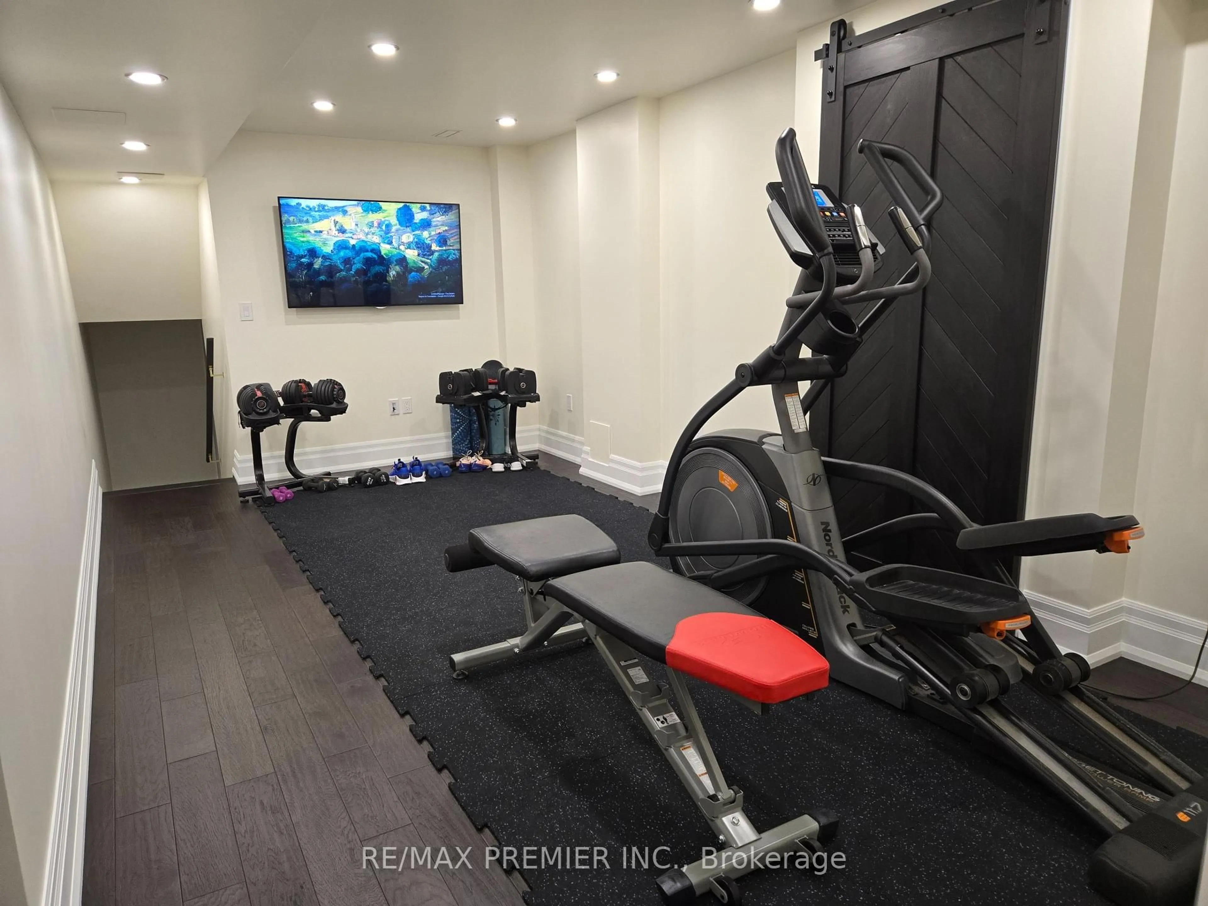 Gym or fitness room for 348 Poetry Dr, Vaughan Ontario L4H 3W8