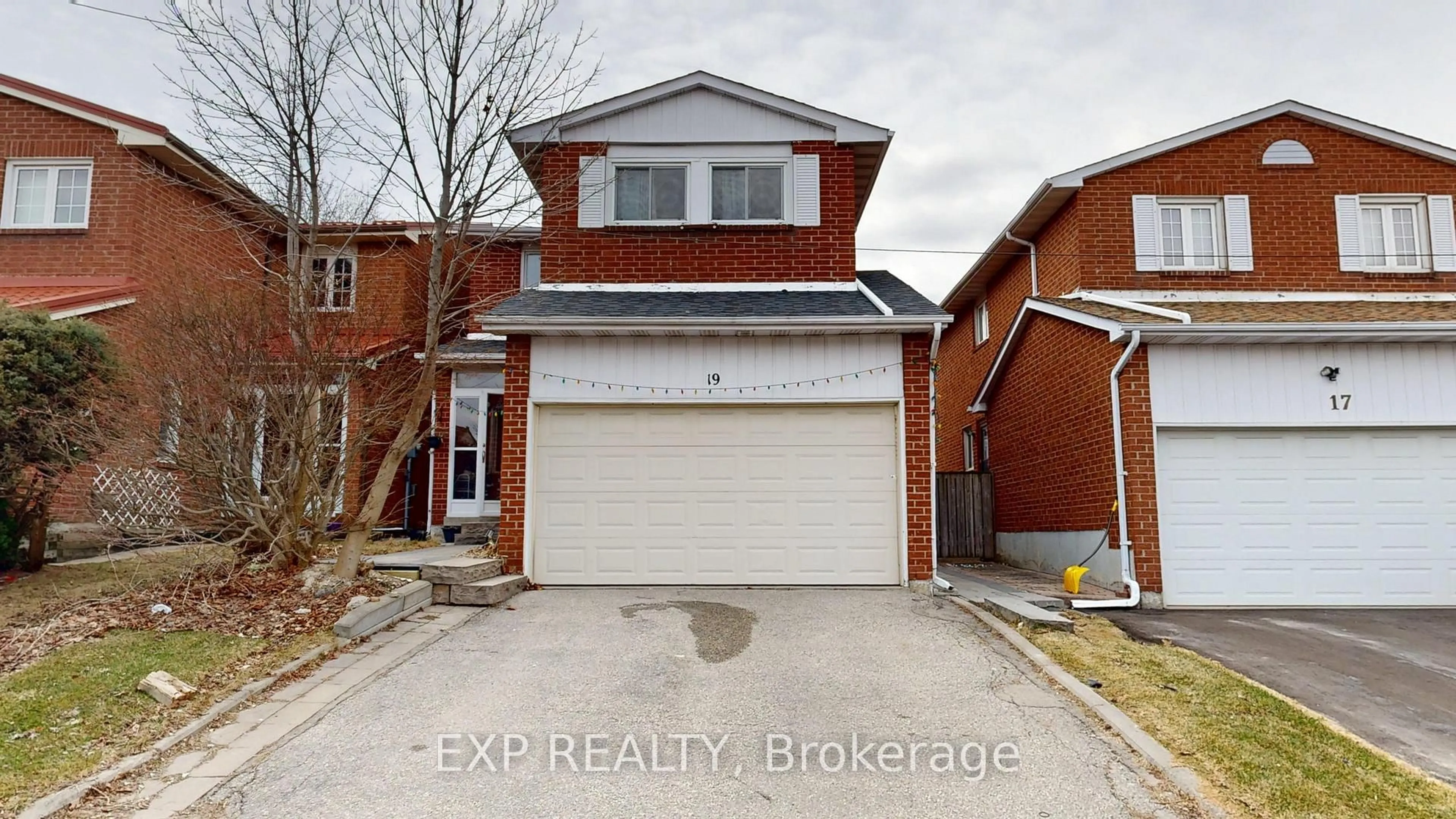 Home with brick exterior material, street for 19 Riviera Dr, Vaughan Ontario L4K 2H9