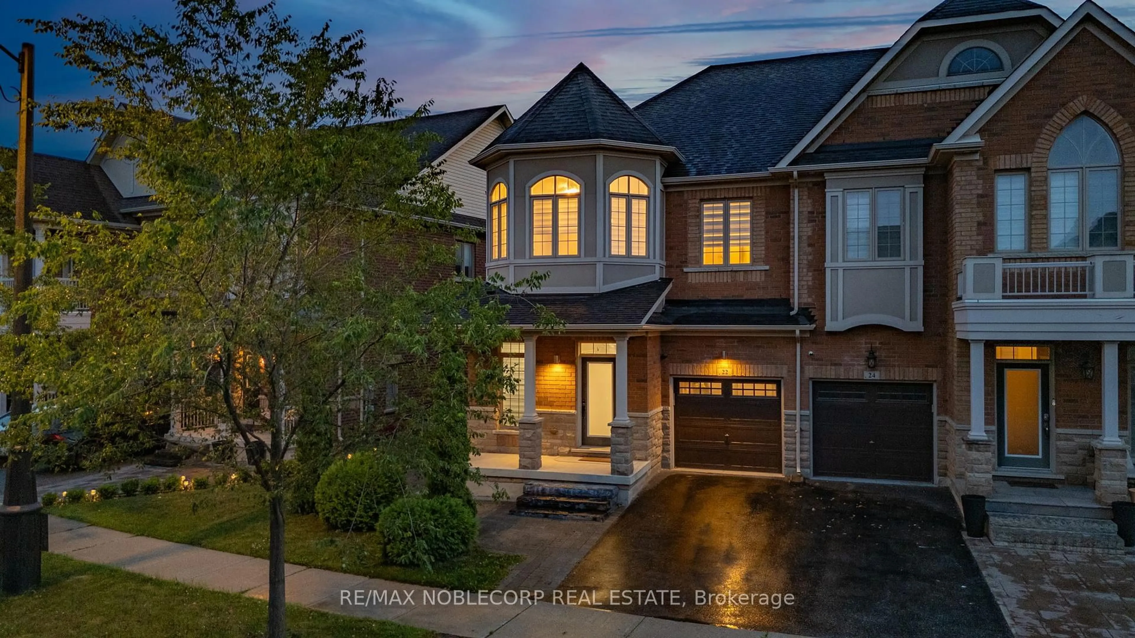 Home with brick exterior material, street for 22 Killington Ave, Vaughan Ontario L4H 3Y5