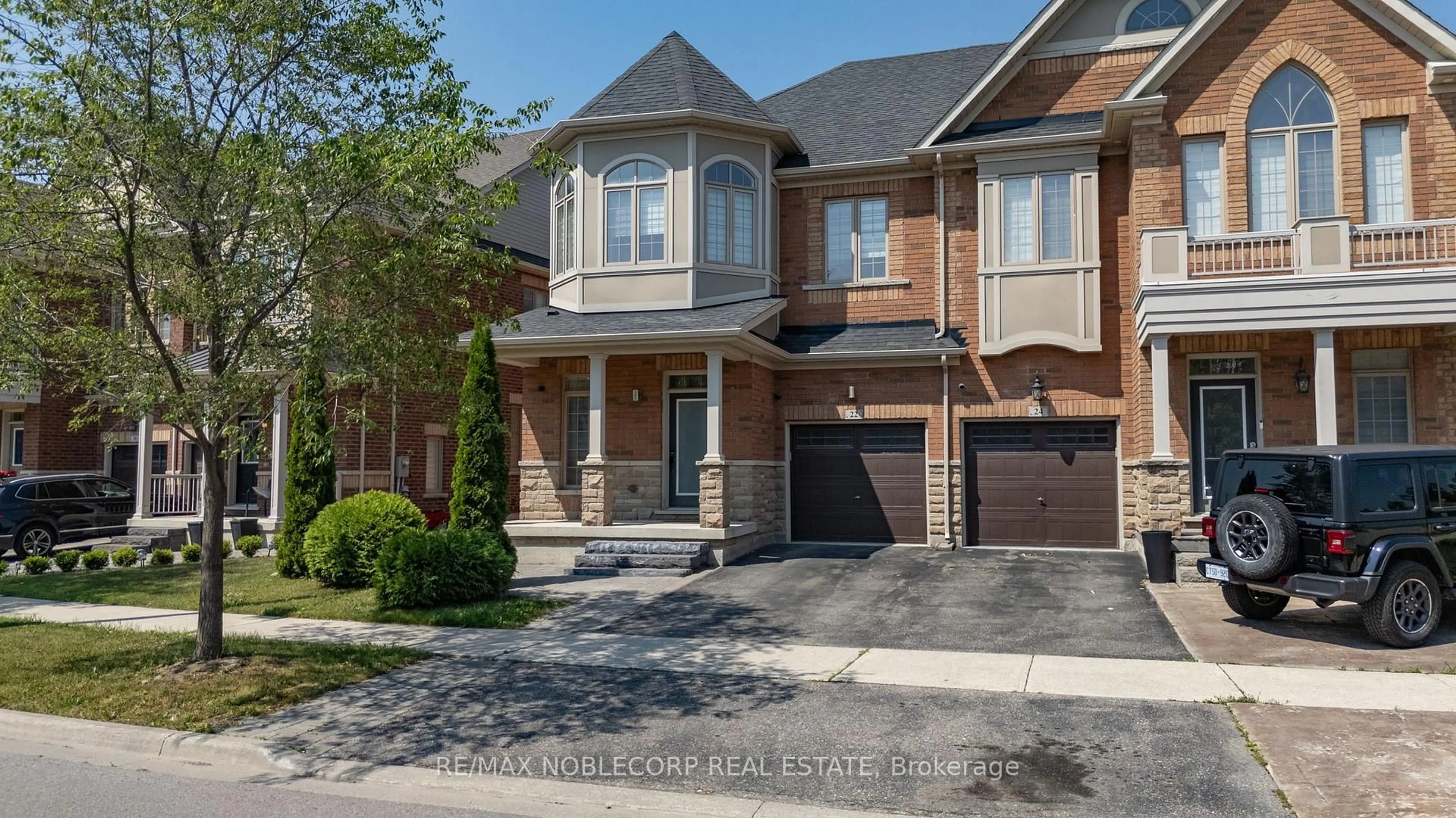 Home with brick exterior material, street for 22 Killington Ave, Vaughan Ontario L4H 3Y5