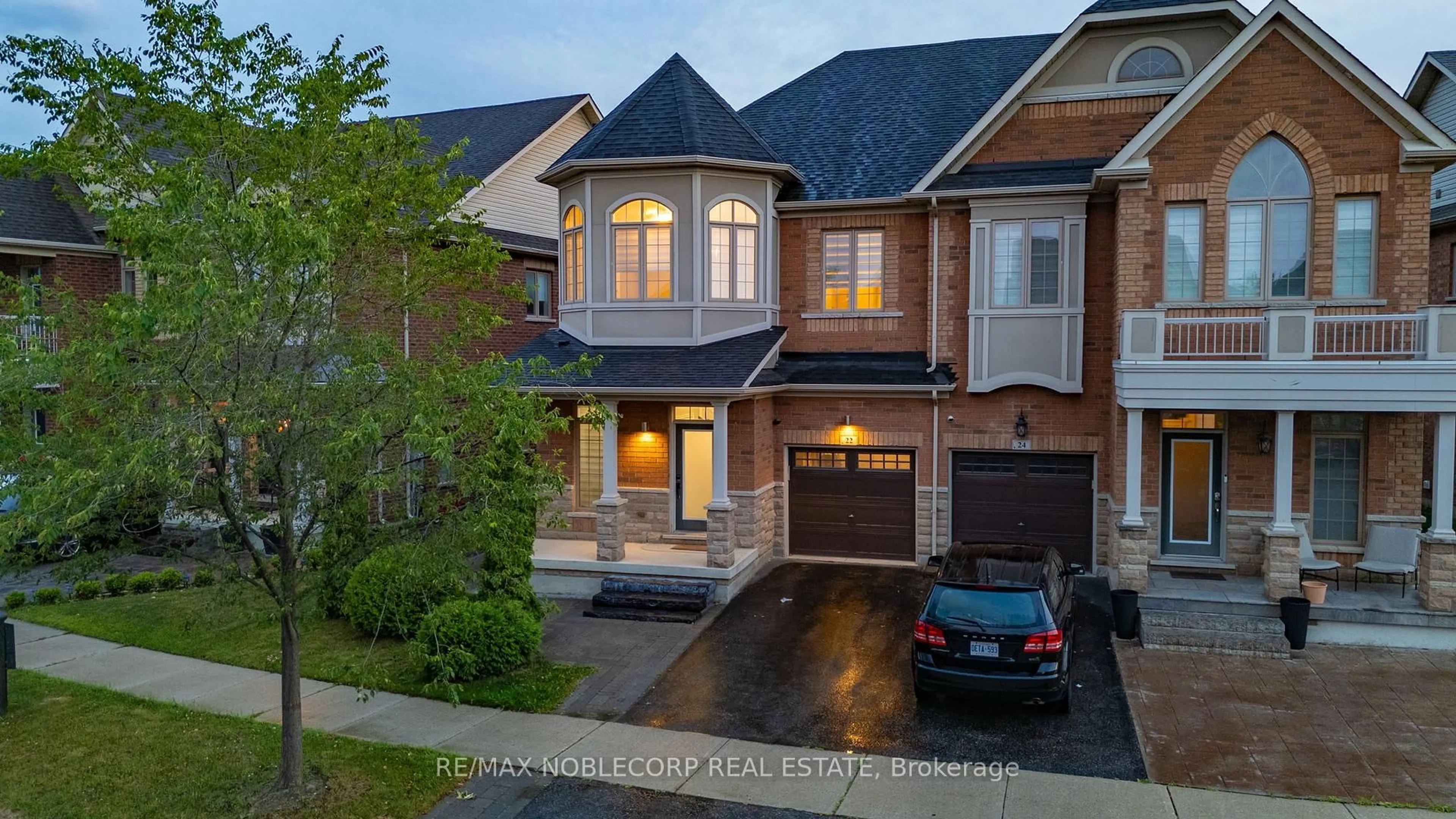 Home with brick exterior material, street for 22 Killington Ave, Vaughan Ontario L4H 3Y5