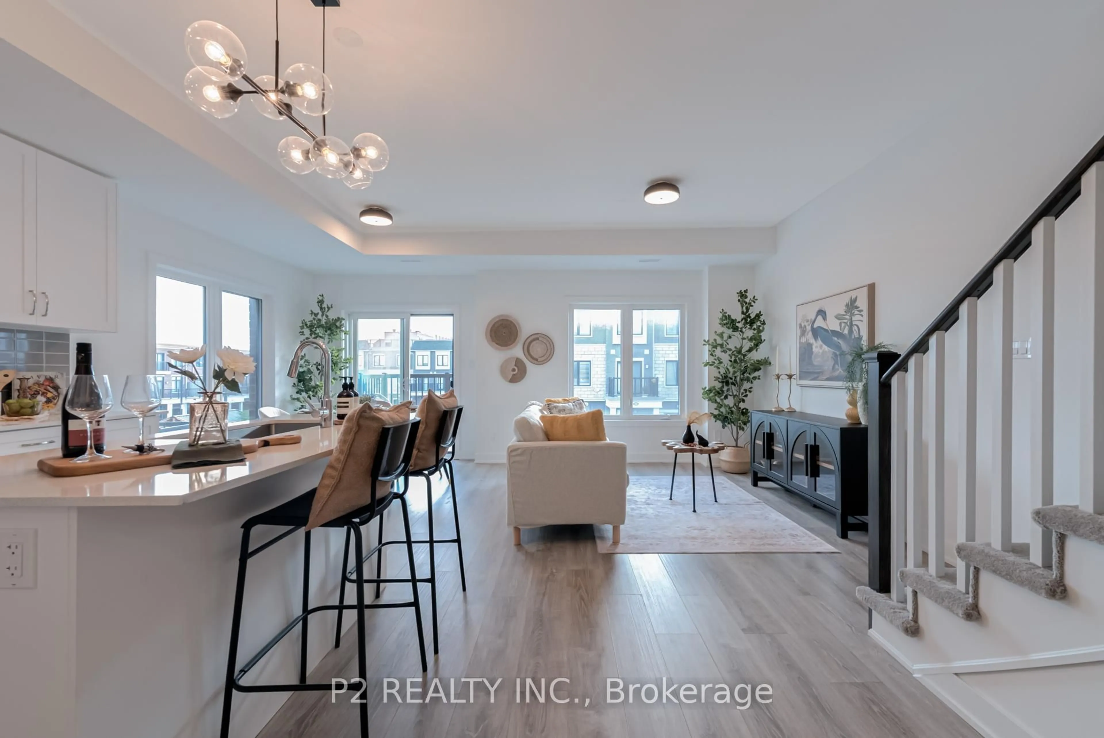 Open concept kitchen, unknown for 21 Canton Lane, Whitchurch-Stouffville Ontario L4A 4W8