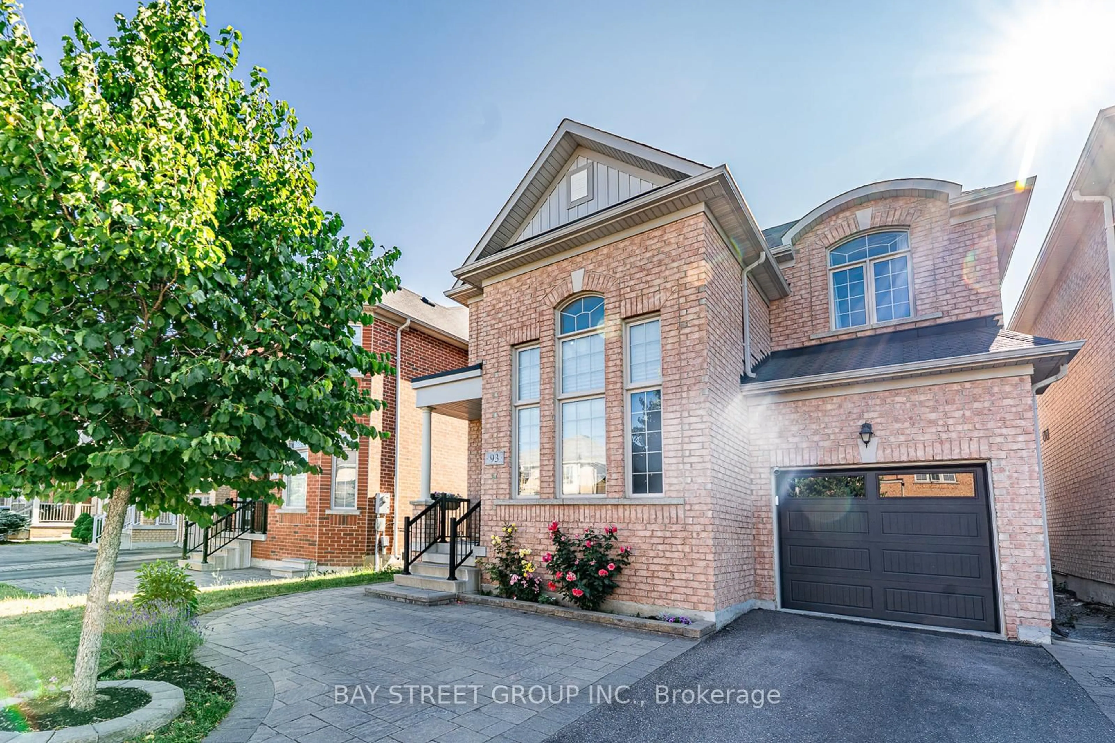 Home with brick exterior material, street for 93 Evershot Cres, Markham Ontario L6E 0L7
