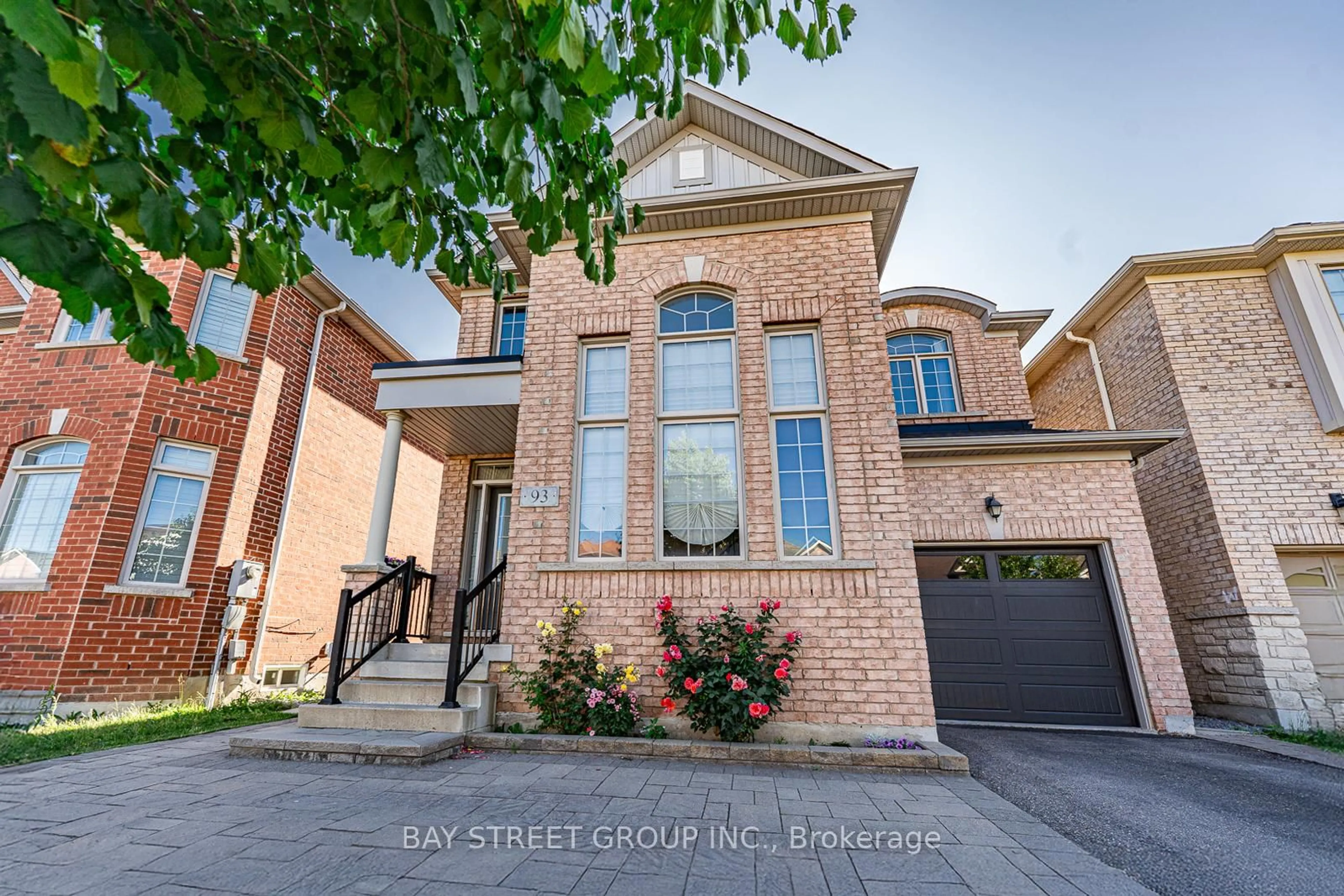 Home with brick exterior material, street for 93 Evershot Cres, Markham Ontario L6E 0L7