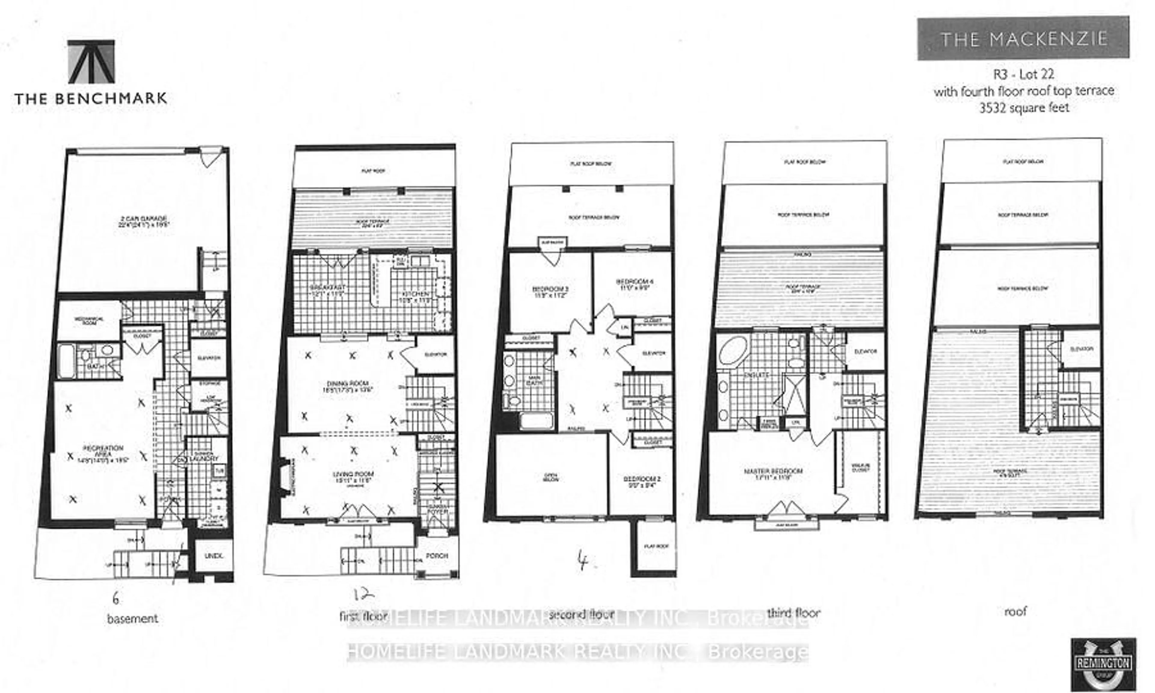 Floor plan for 63 Rouge Valley Dr, Markham Ontario L6G 0C1