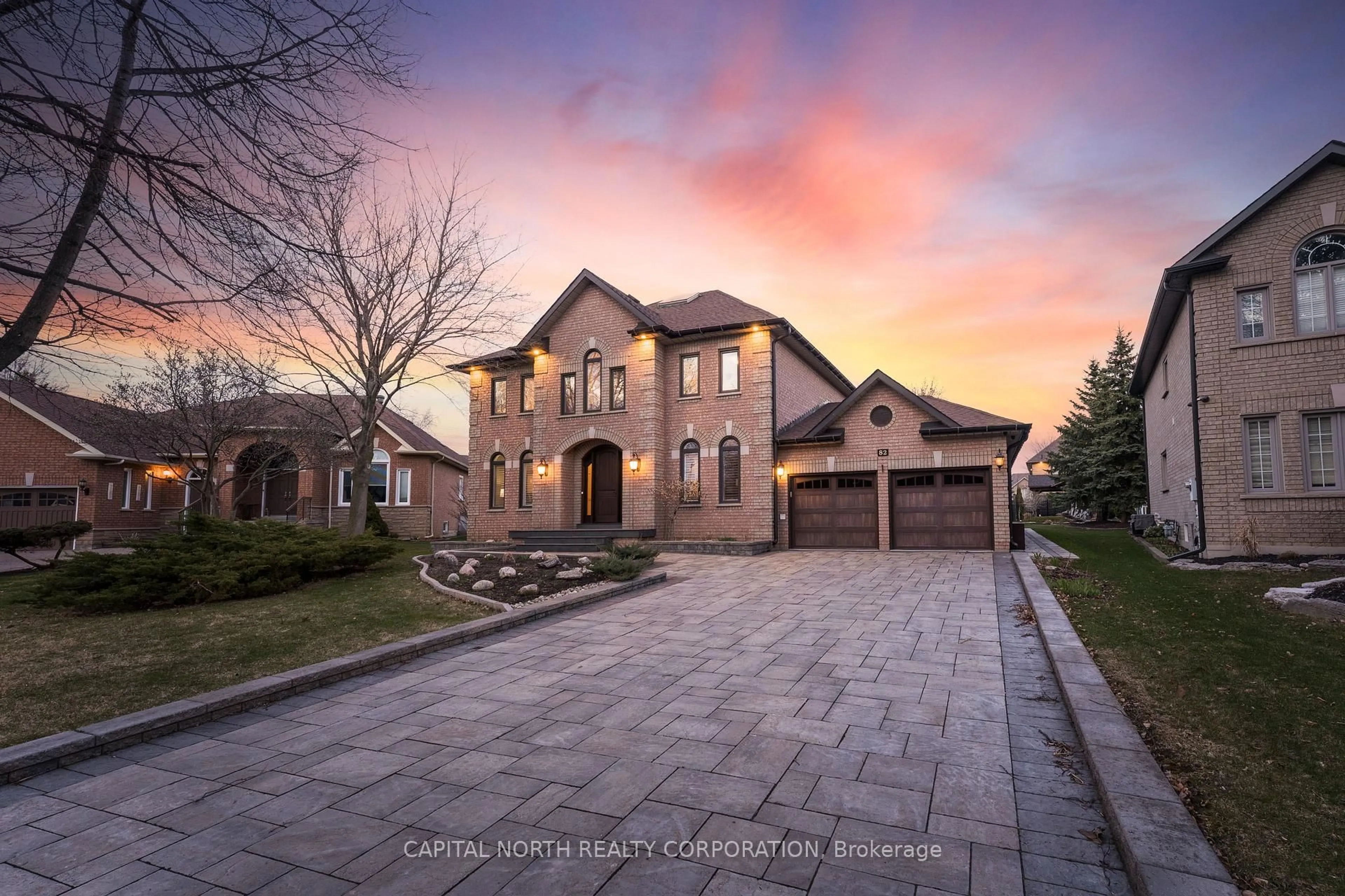 Home with brick exterior material, street for 82 Harvester Cres, Vaughan Ontario L4L 8Y1