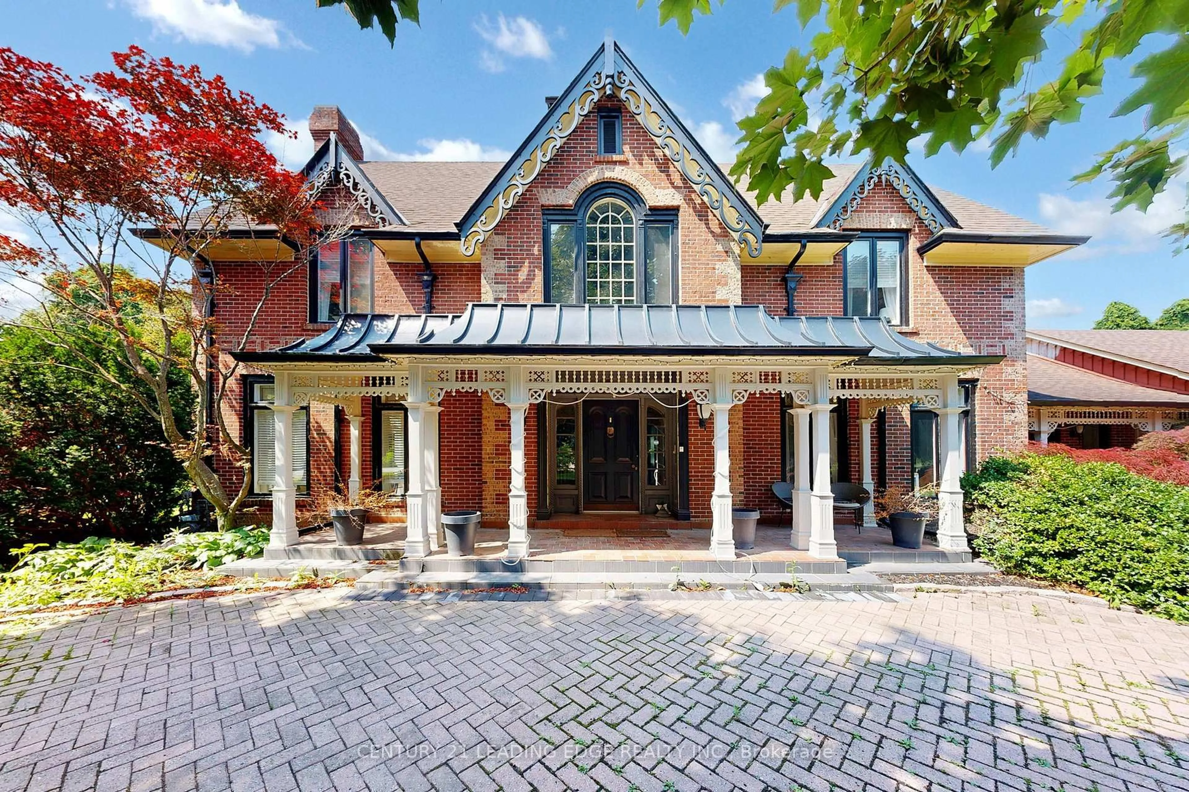Home with brick exterior material, street for 18 Ridgevale Dr, Markham Ontario L6B 1A8