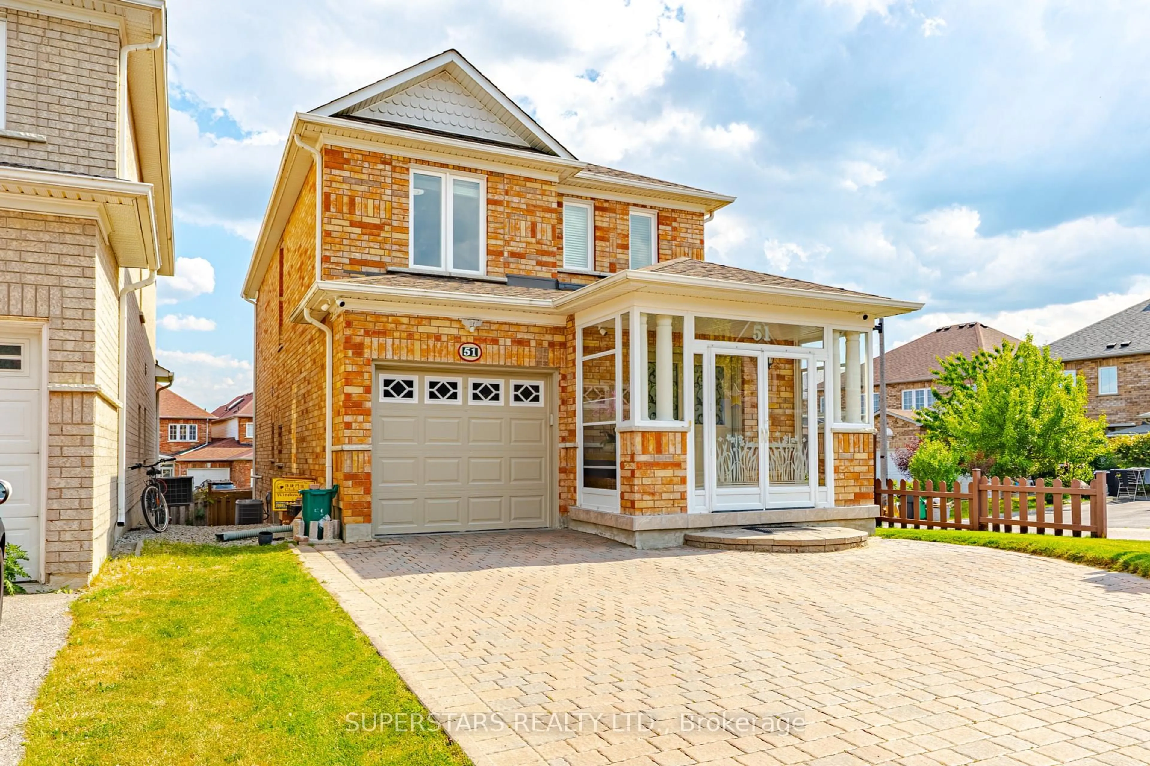Home with brick exterior material, street for 51 Ian Baron Ave, Markham Ontario L3R 4R2