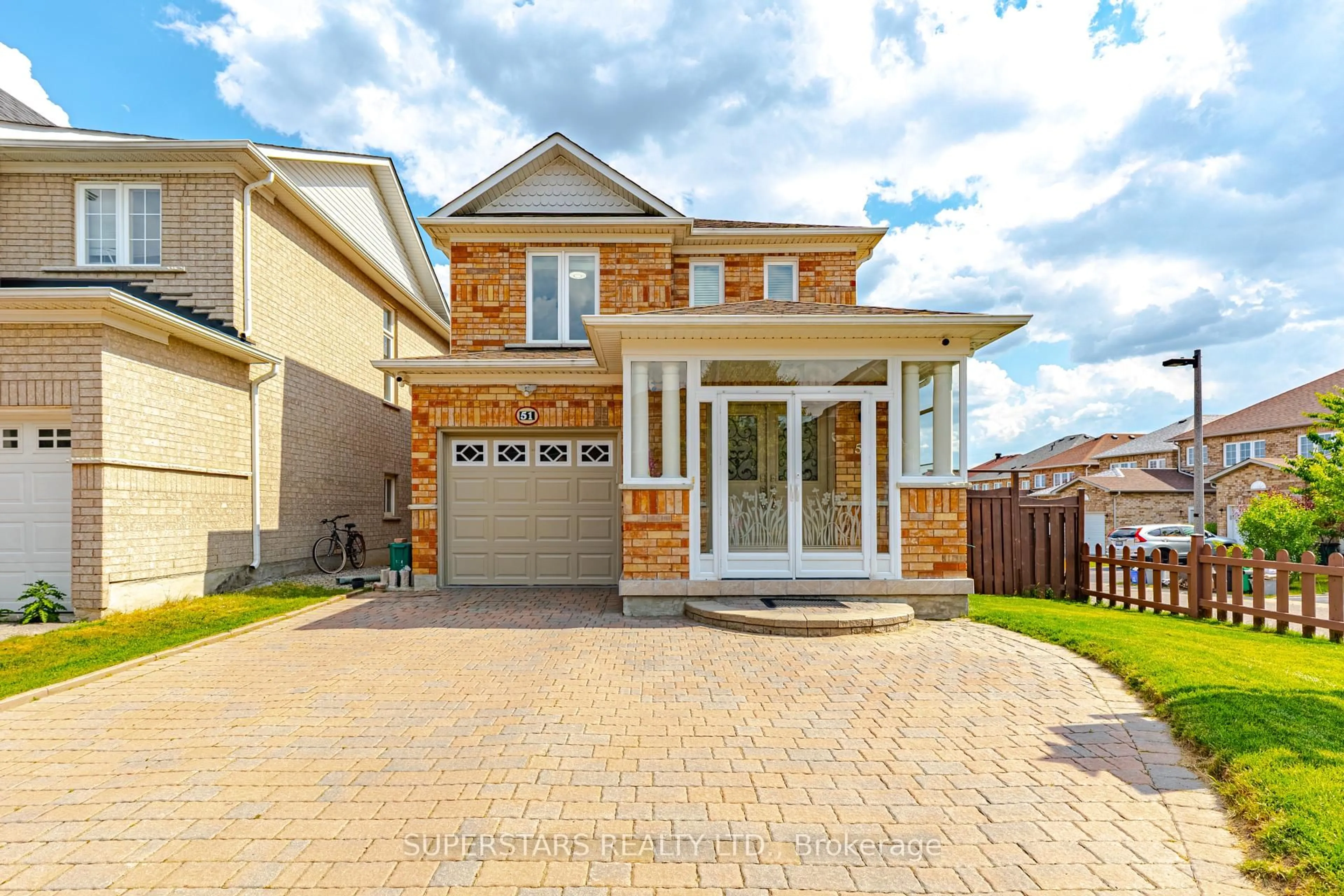 Home with brick exterior material, street for 51 Ian Baron Ave, Markham Ontario L3R 4R2