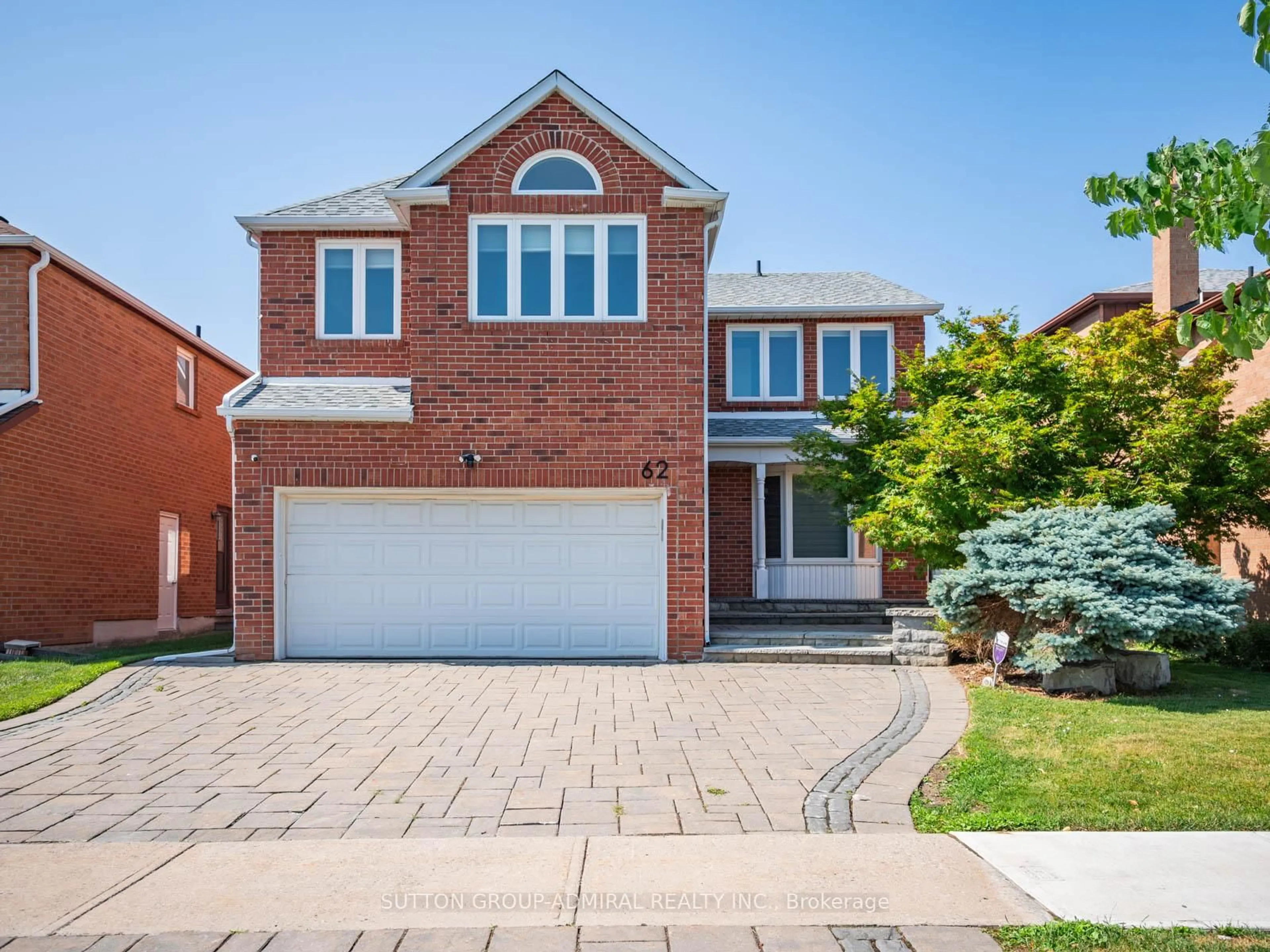 Home with brick exterior material, street for 62 Pinewood Dr, Vaughan Ontario L4J 5N8