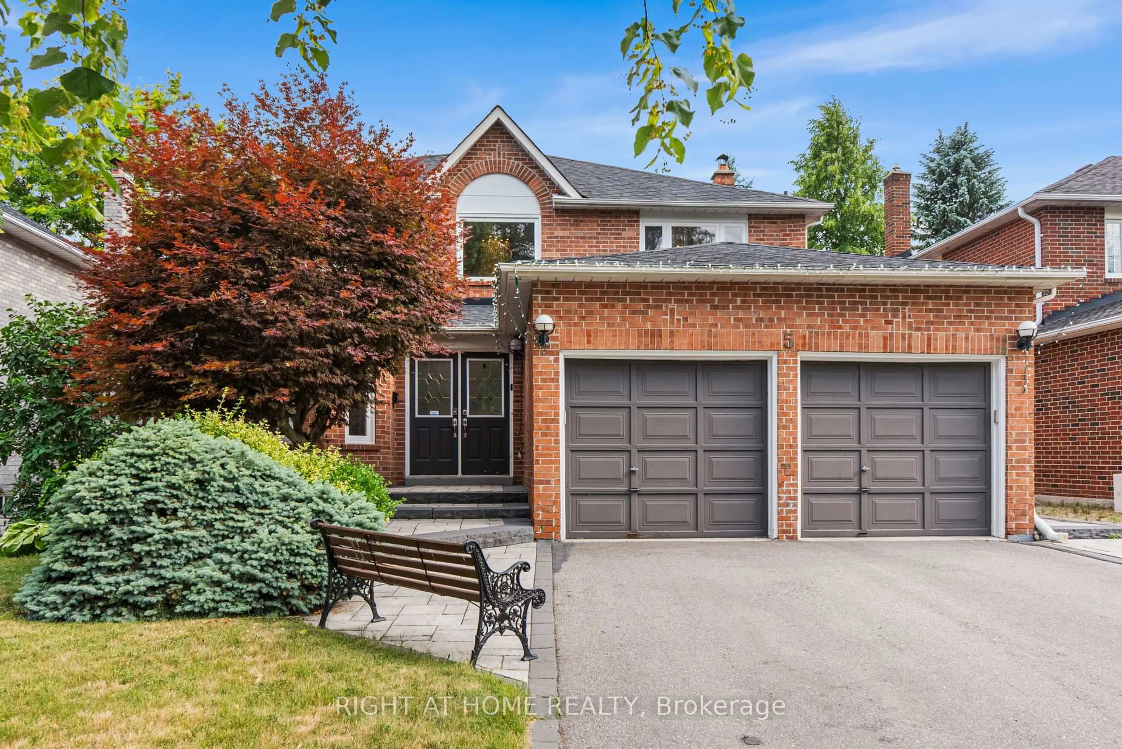 Home with brick exterior material, street for 5 Stave Cres, Richmond Hill Ontario L4C 9K4