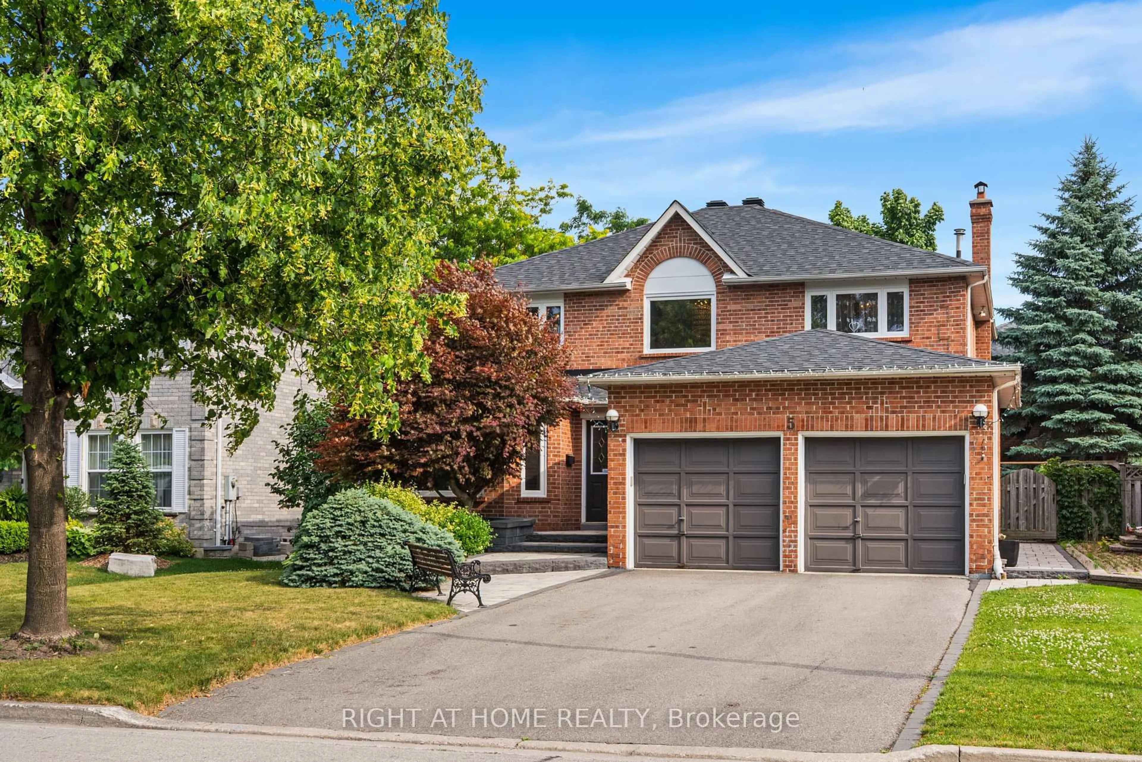 Home with brick exterior material, street for 5 Stave Cres, Richmond Hill Ontario L4C 9K4