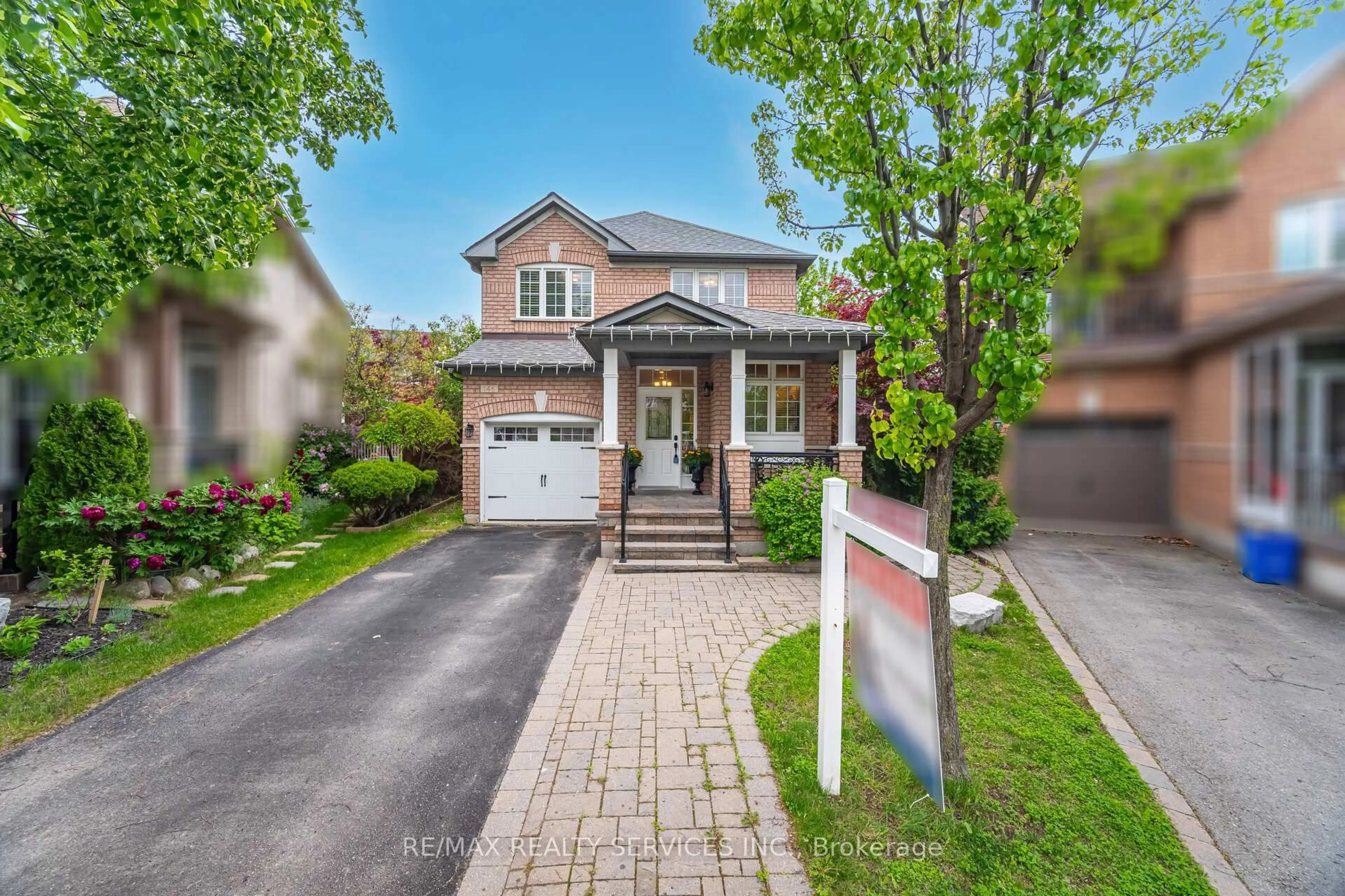 Home with brick exterior material, street for 146 Moraine Dr, Vaughan Ontario L4H 2E6
