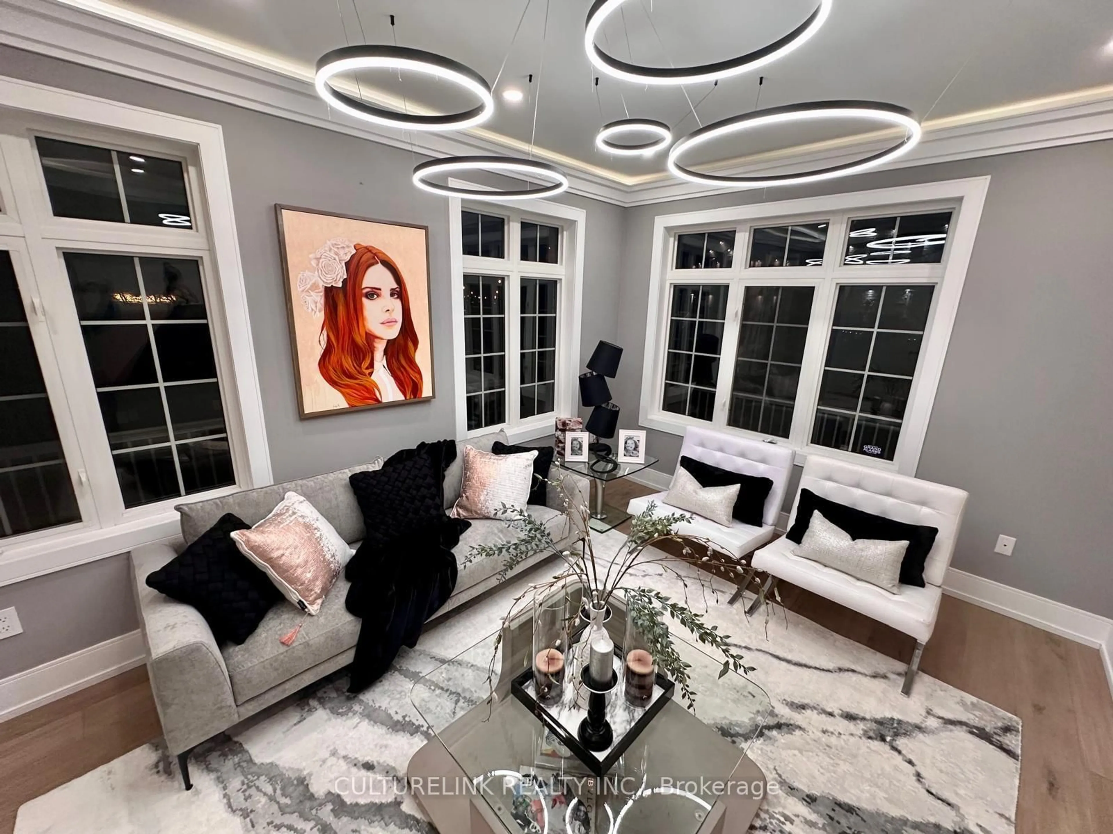 Living room with furniture, unknown for 113 Riverwalk Dr, Markham Ontario L6B 0B8