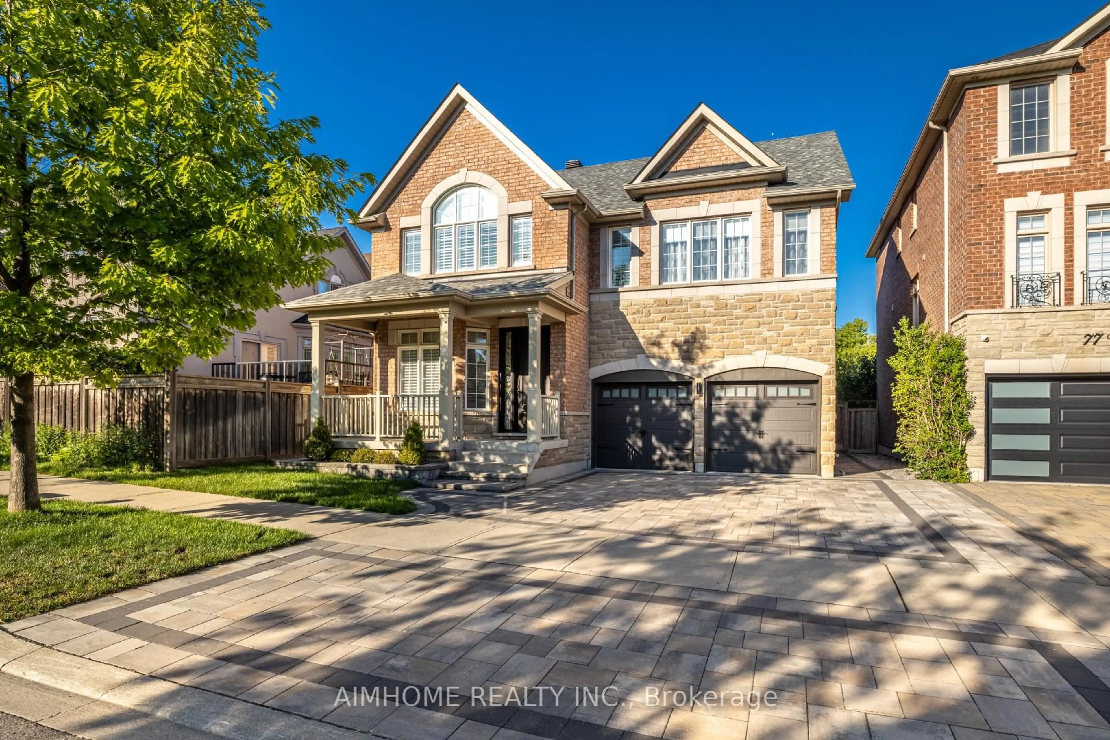 Home with brick exterior material, street for 83 Wallenberg Dr, Vaughan Ontario L6A 4S5
