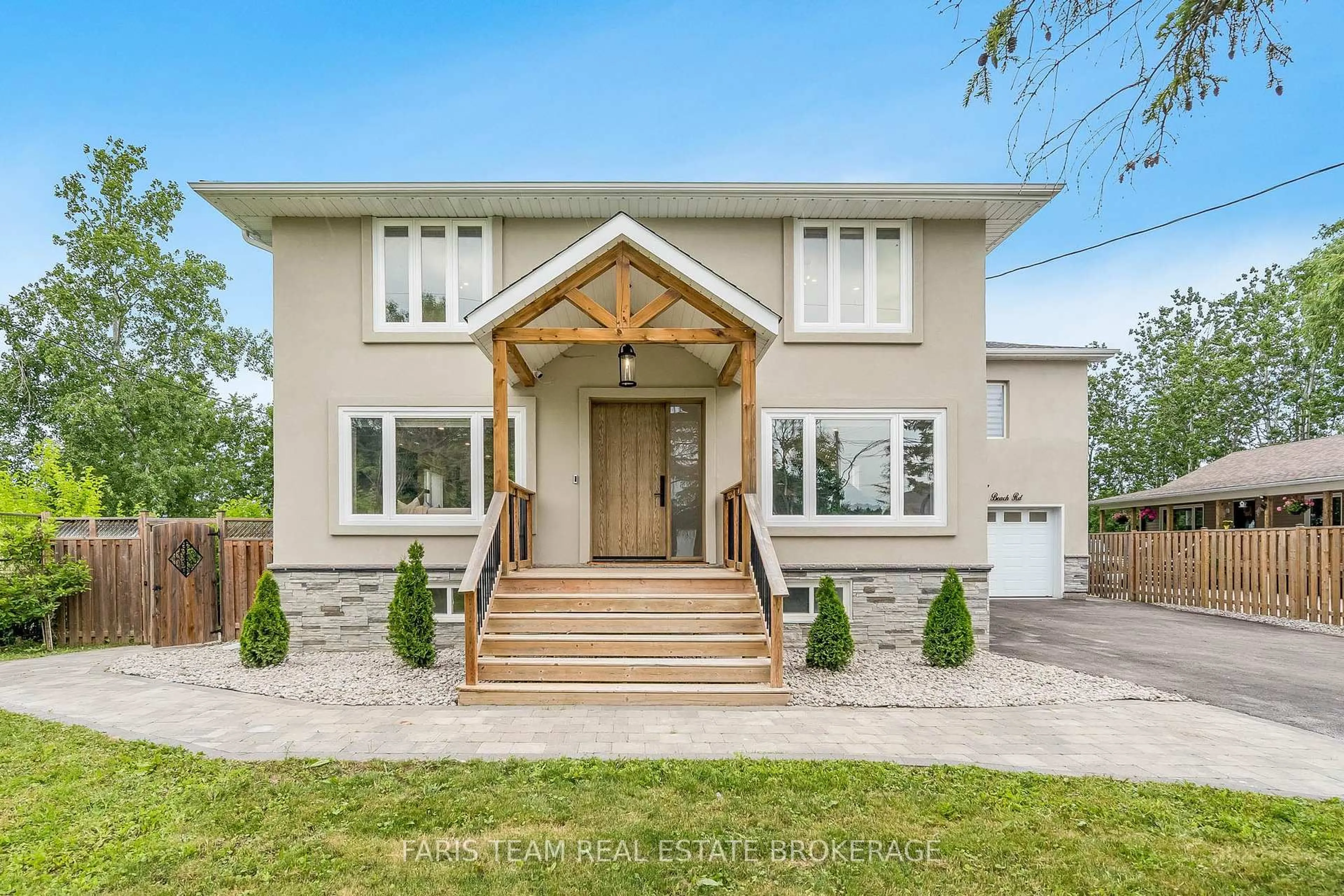 Home with brick exterior material, street for 1174 Belle Aire Beach Rd, Innisfil Ontario L0L 1C0