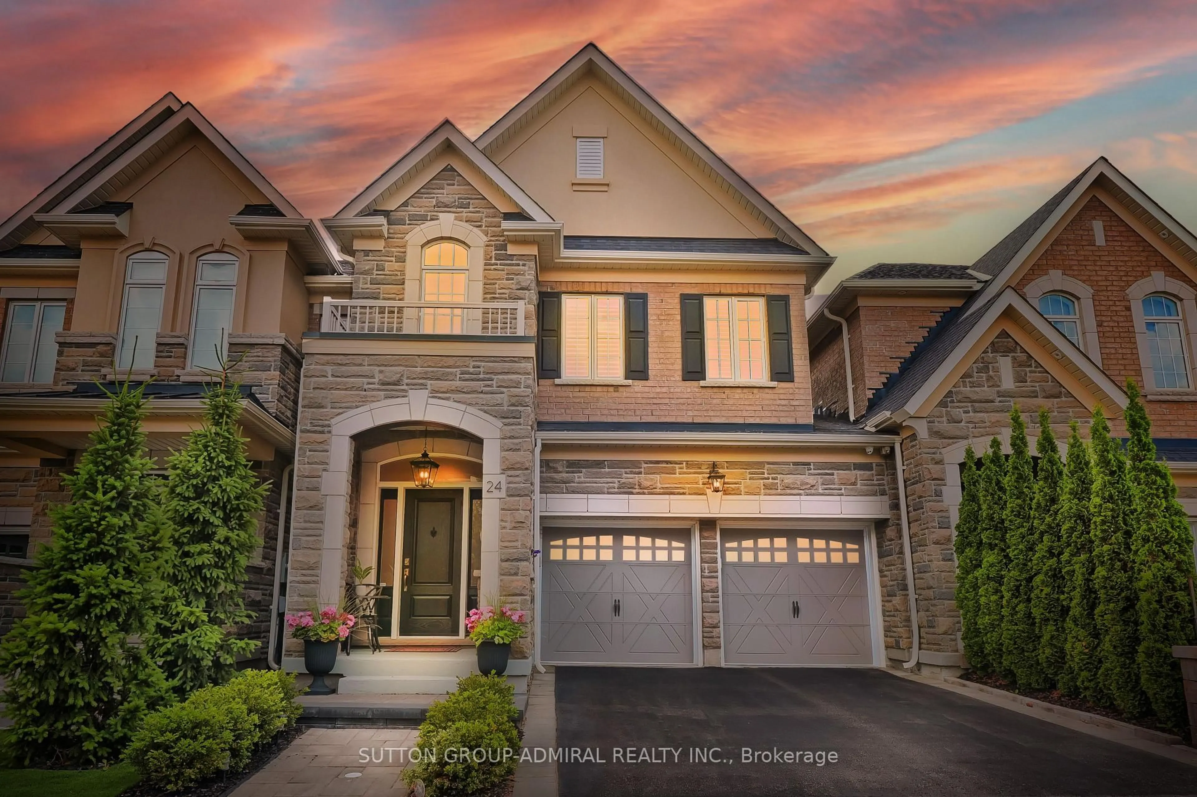 Home with brick exterior material, street for 24 Blueberry Run Tr, King Ontario L7B 0N3
