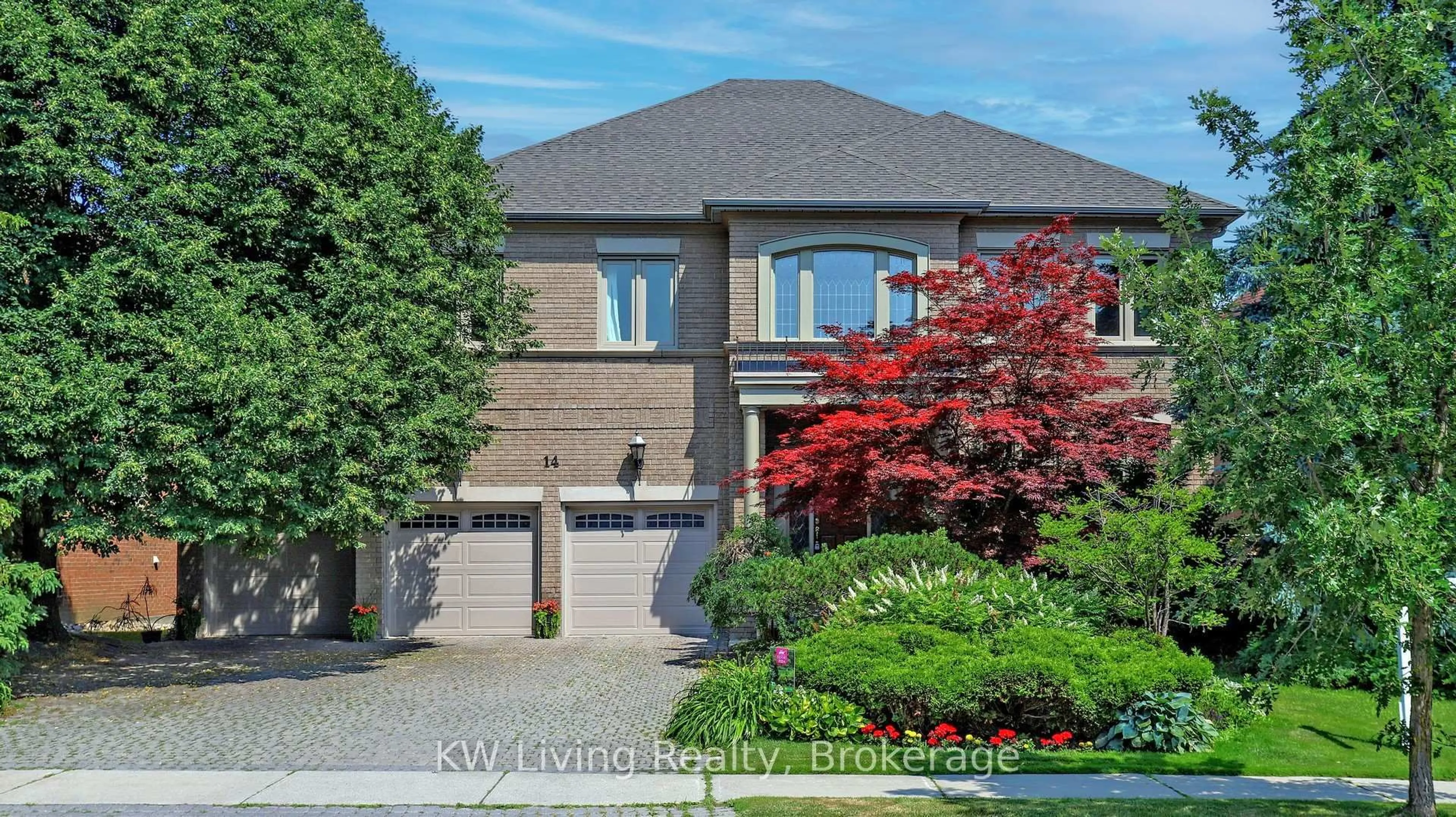 Home with brick exterior material, street for 14 Killarney St, Richmond Hill Ontario L4B 3G4