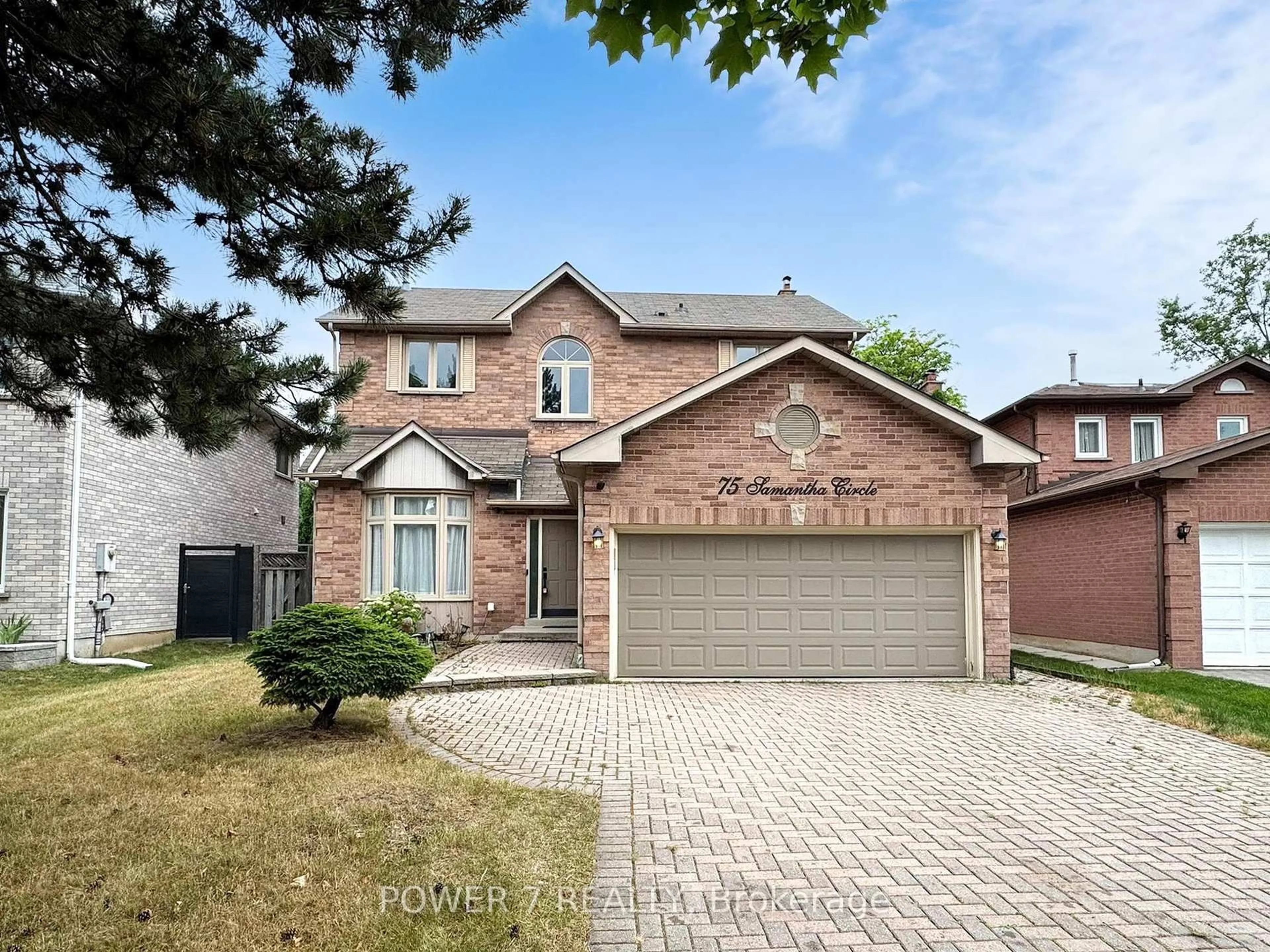 Home with brick exterior material, street for 75 Samantha Circ, Richmond Hill Ontario L4B 2R8