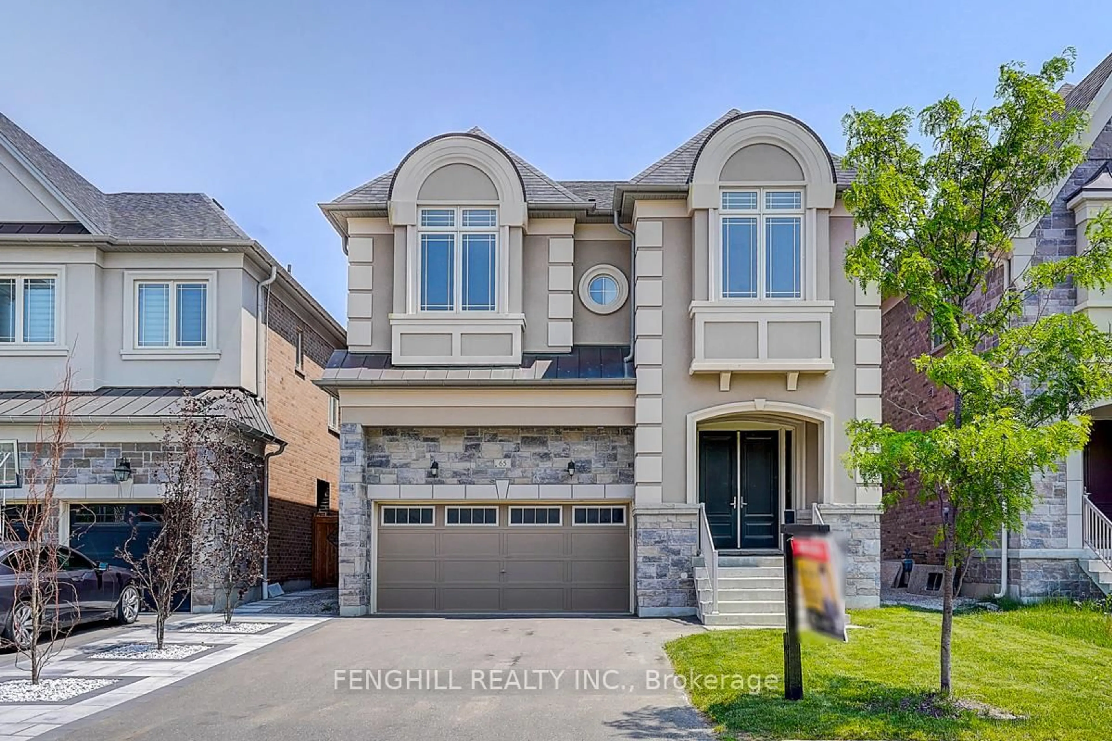 Home with brick exterior material, street for 65 Menotti Dr, Richmond Hill Ontario L4E 1G7