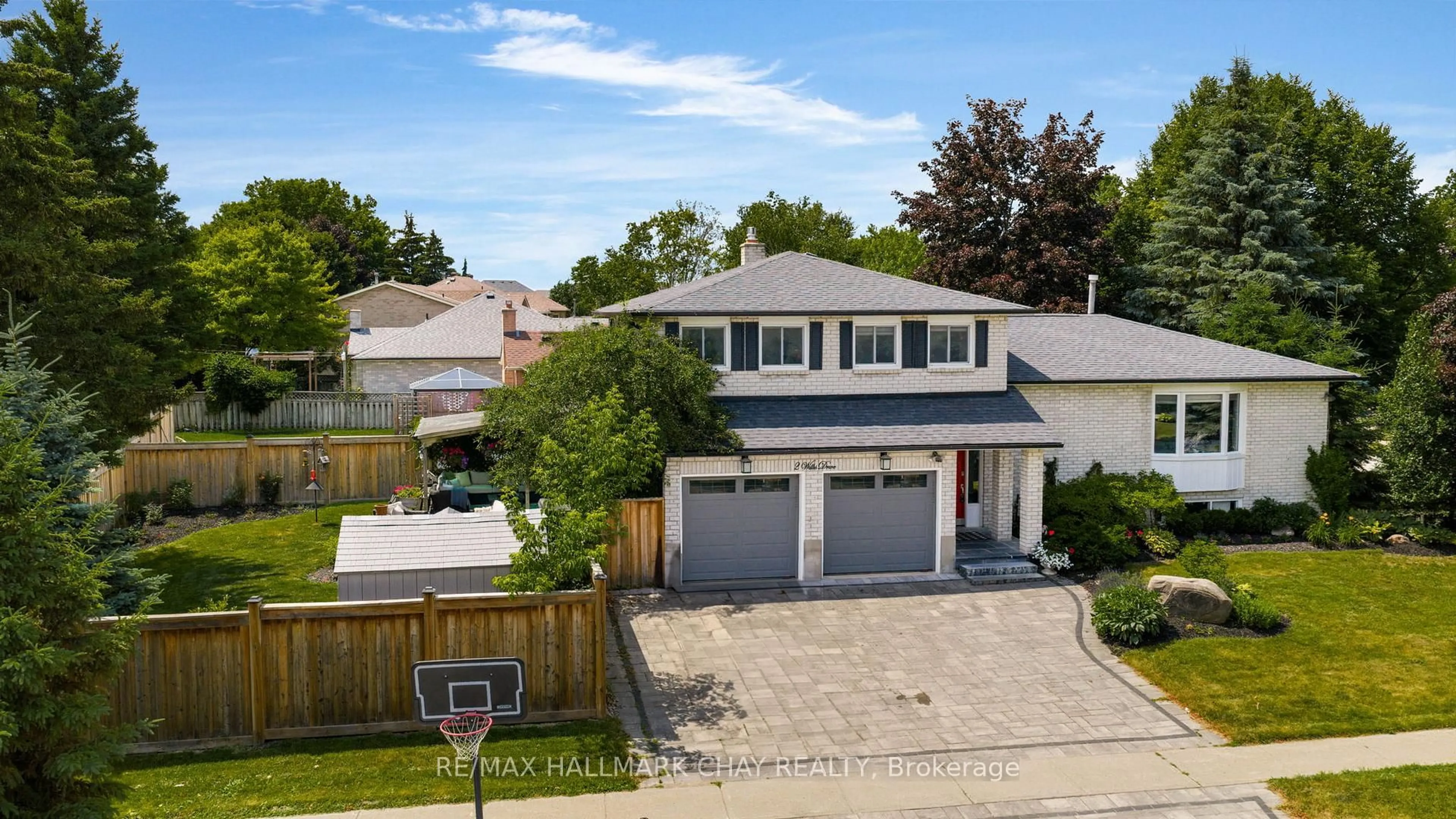 A pic from outside/outdoor area/front of a property/back of a property/a pic from drone, street for 2 Willis Dr, New Tecumseth Ontario L9R 1M4
